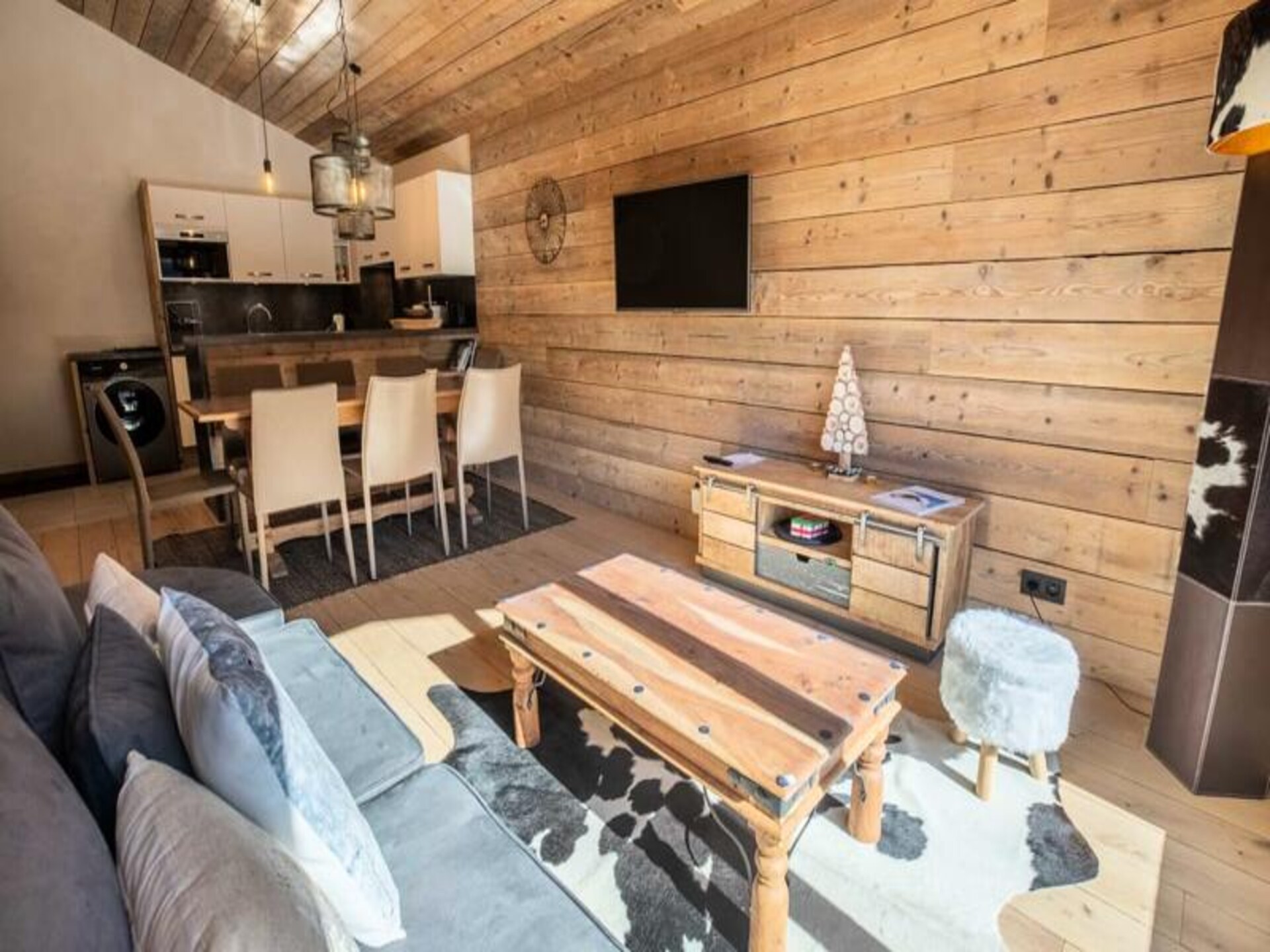 Penthouse-appartement met sauna direct aan de piste in Méribel Mottaret - foto 3