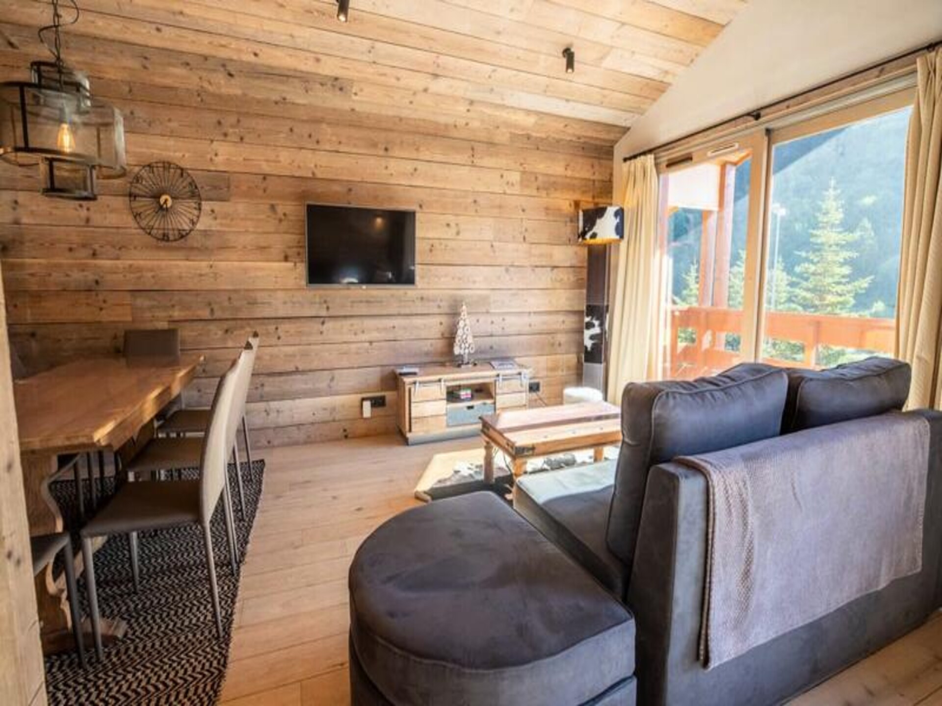 Penthouse-appartement met sauna direct aan de piste in Méribel Mottaret - foto 7