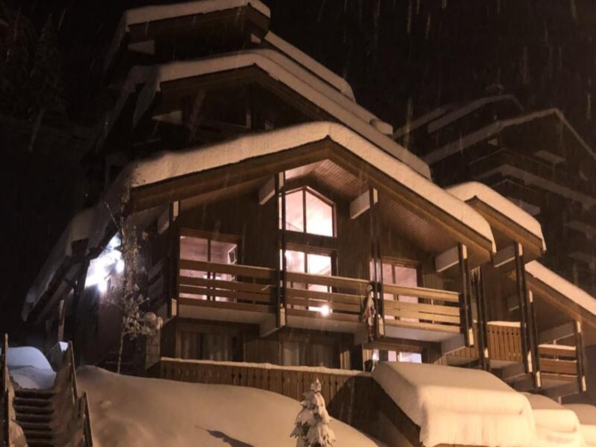 Penthouse-appartement met sauna direct aan de piste in Méribel Mottaret - foto 30