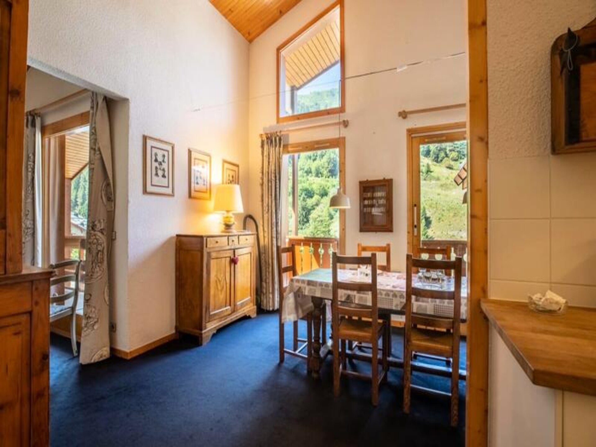 Triplex appartement op de piste in Méribel Mottaret voor 8 personen - foto 5