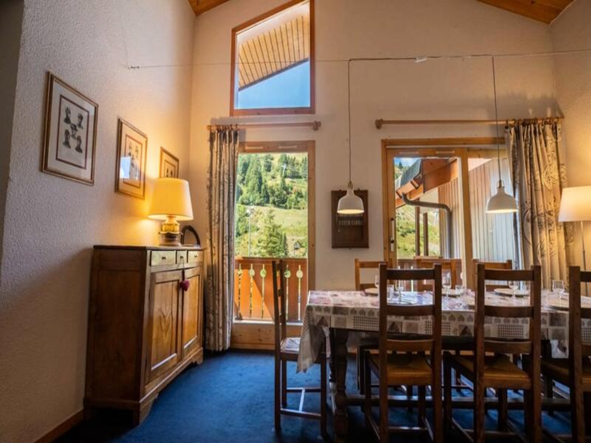 Triplex appartement op de piste in Méribel Mottaret voor 8 personen - foto 9