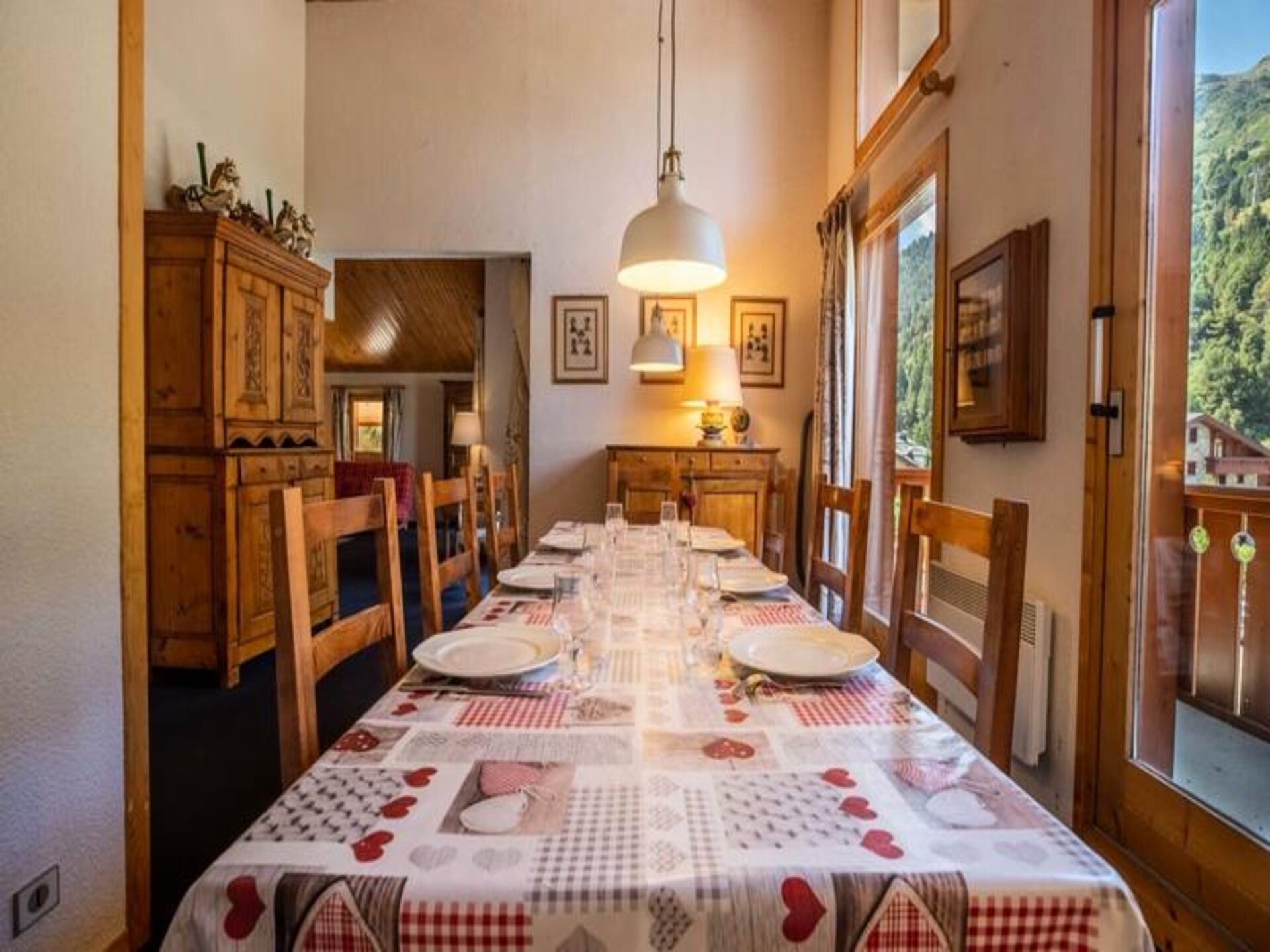 Triplex appartement op de piste in Méribel Mottaret voor 8 personen - foto 10