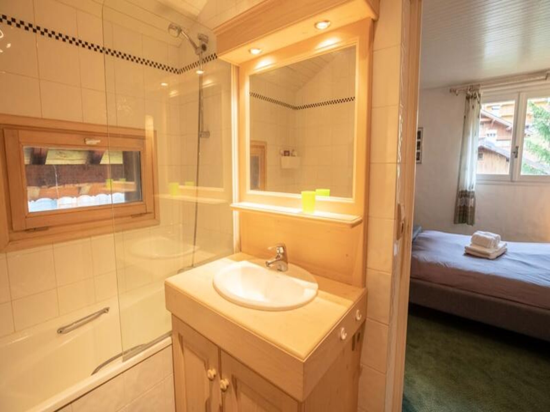 Duplex voor 6 personen in Méribel met uitzicht op de Alpen, vlakbij de piste - foto 20