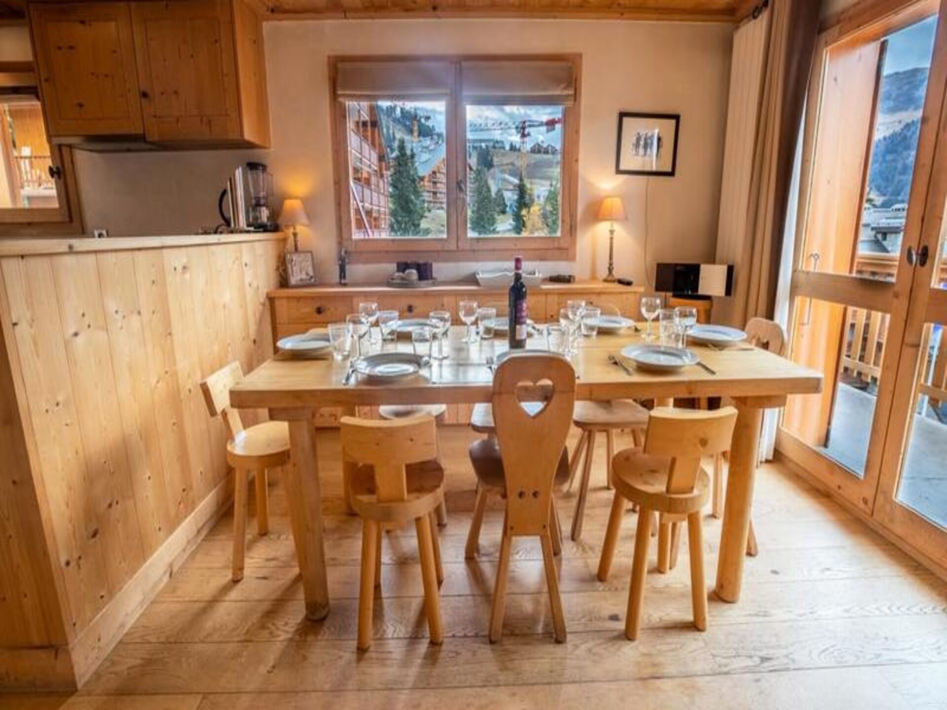 Ruime duplex voor 8 personen op 150 meter van de piste in Méribel - foto 1