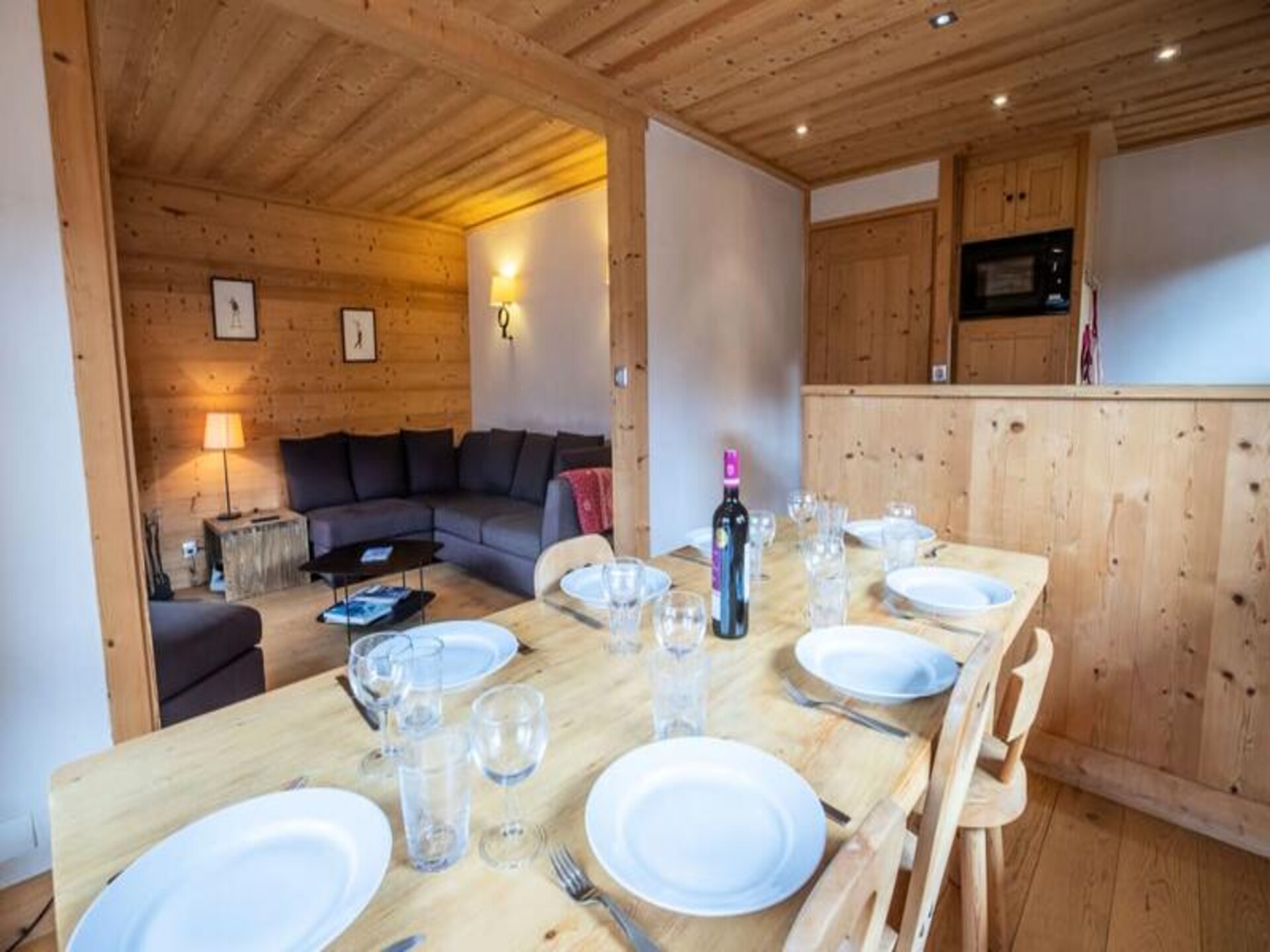 Ruime duplex voor 8 personen op 150 meter van de piste in Méribel - foto 13