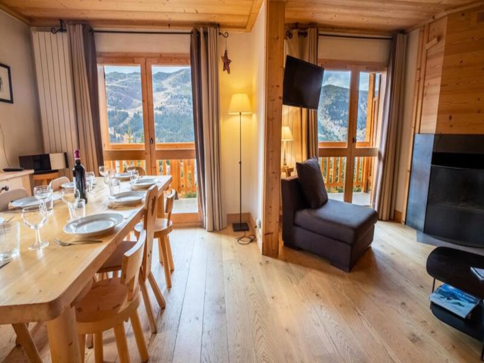 Ruime duplex voor 8 personen op 150 meter van de piste in Méribel - foto 15