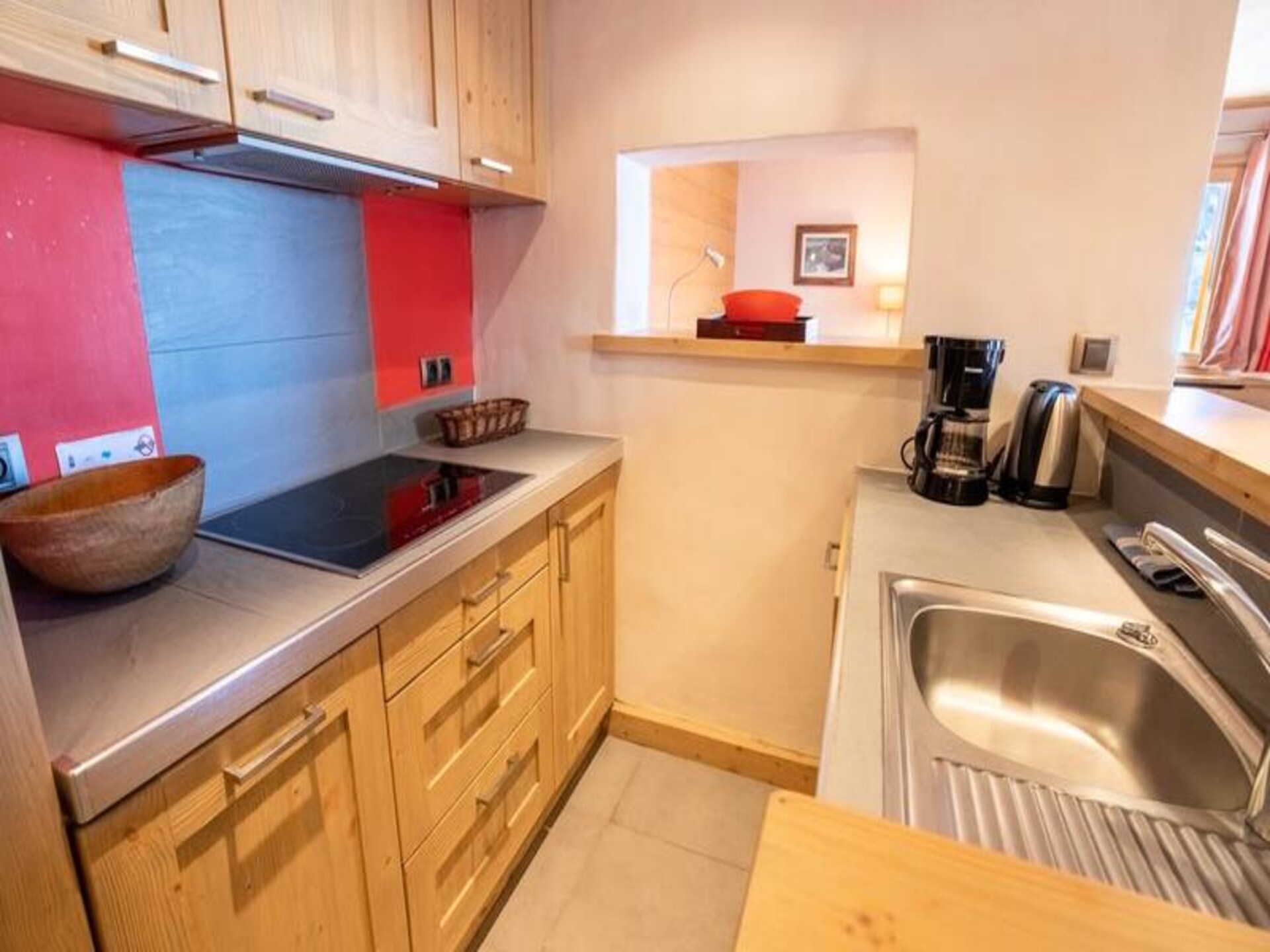 Appartement Chantemerle 6: Ski-in/ski-out met balkon aan de pistes van Méribel - foto 7