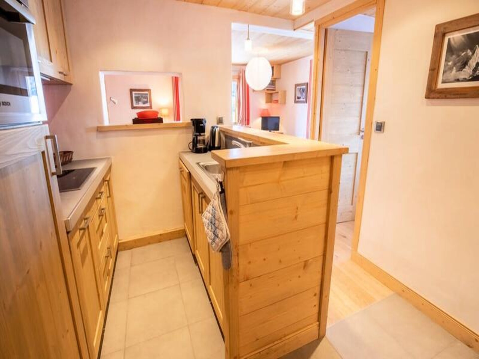 Appartement Chantemerle 6: Ski-in/ski-out met balkon aan de pistes van Méribel - foto 8