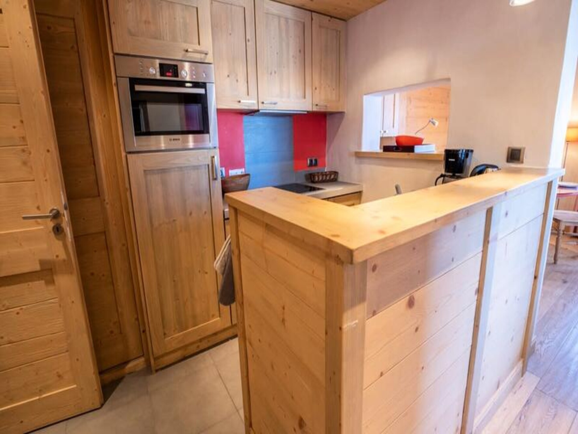 Appartement Chantemerle 6: Ski-in/ski-out met balkon aan de pistes van Méribel - foto 9