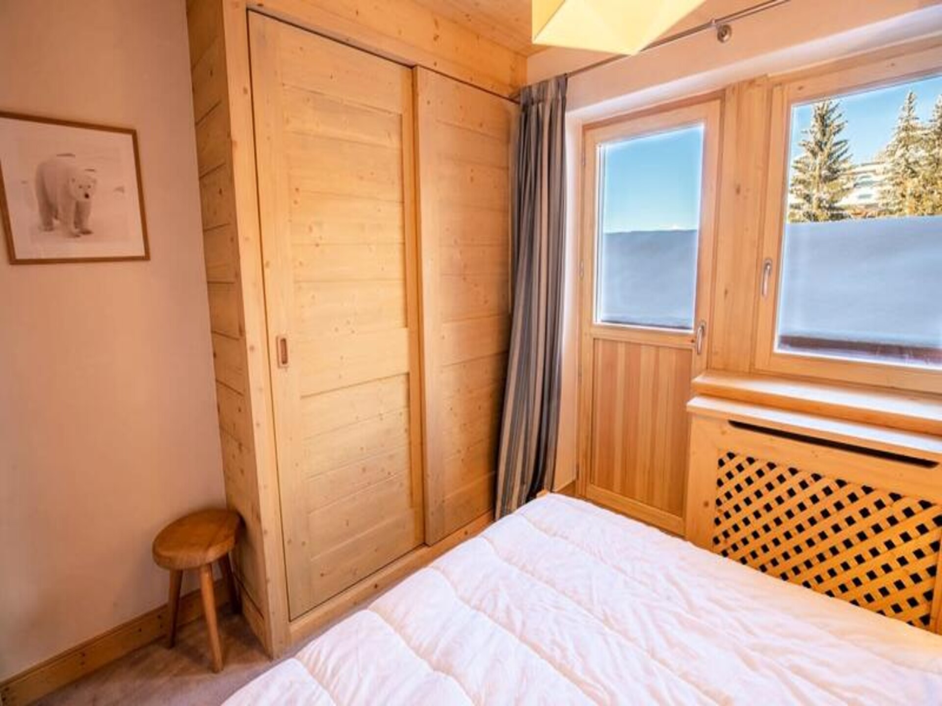 Appartement Chantemerle 6: Ski-in/ski-out met balkon aan de pistes van Méribel - foto 11