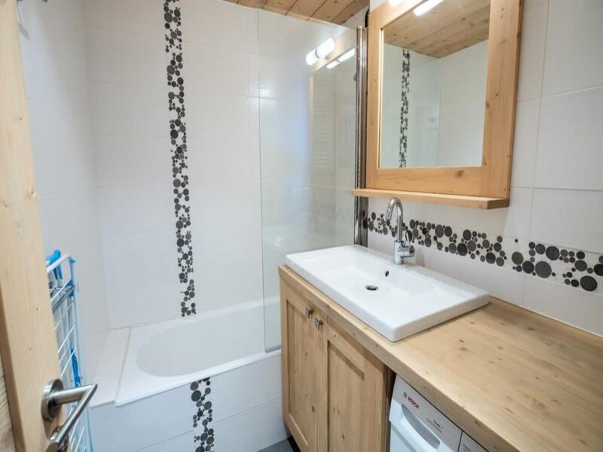 Appartement Chantemerle 6: Ski-in/ski-out met balkon aan de pistes van Méribel - foto 19