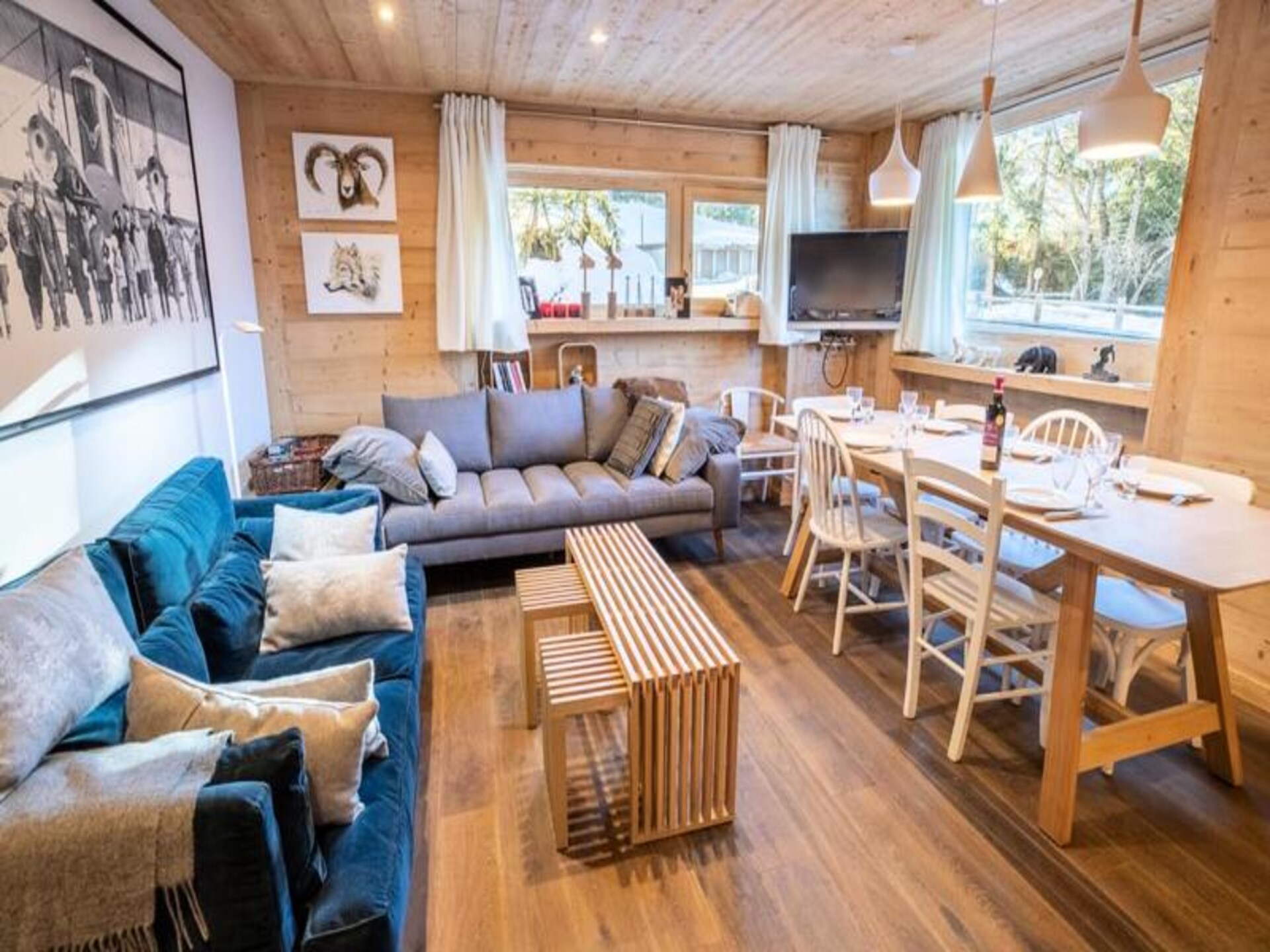 Chalet De L'ours Rdc: knus appartement op de begane grond, vlakbij de piste - foto 2