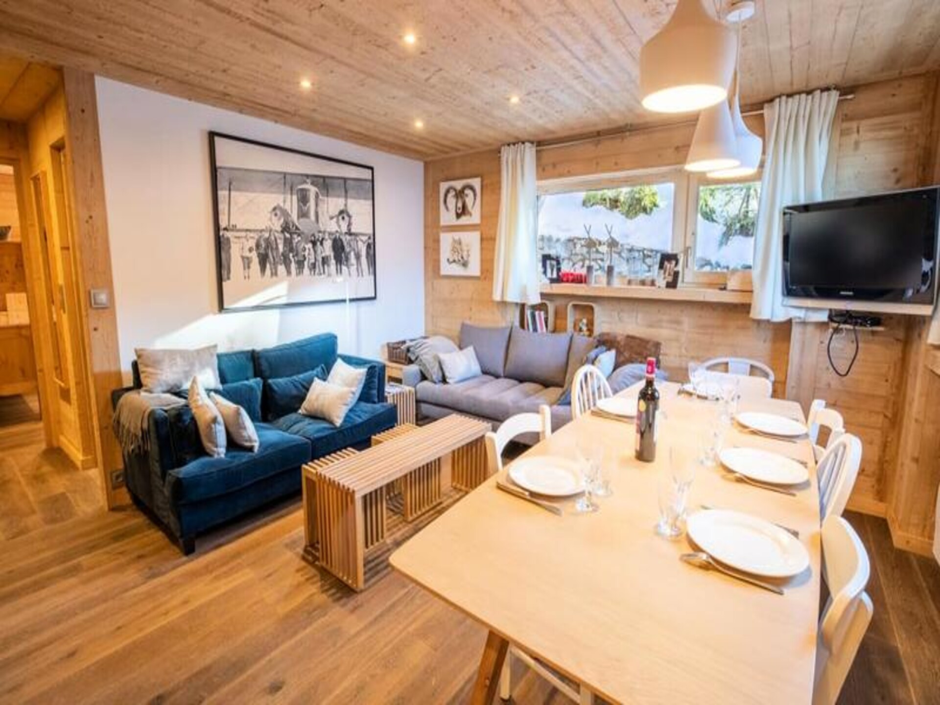 Chalet De L'ours Rdc: knus appartement op de begane grond, vlakbij de piste - foto 4