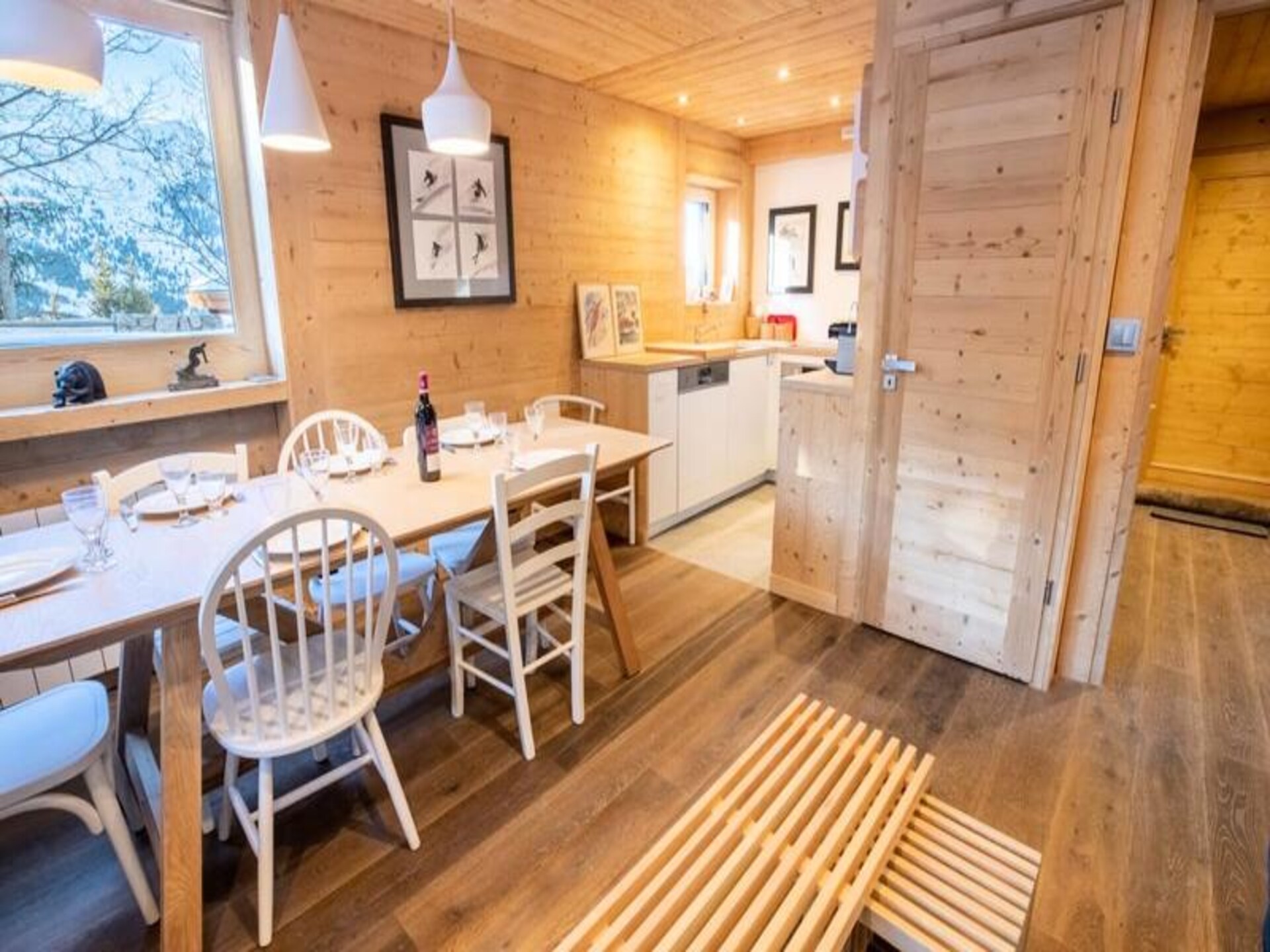 Chalet De L'ours Rdc: knus appartement op de begane grond, vlakbij de piste - foto 6