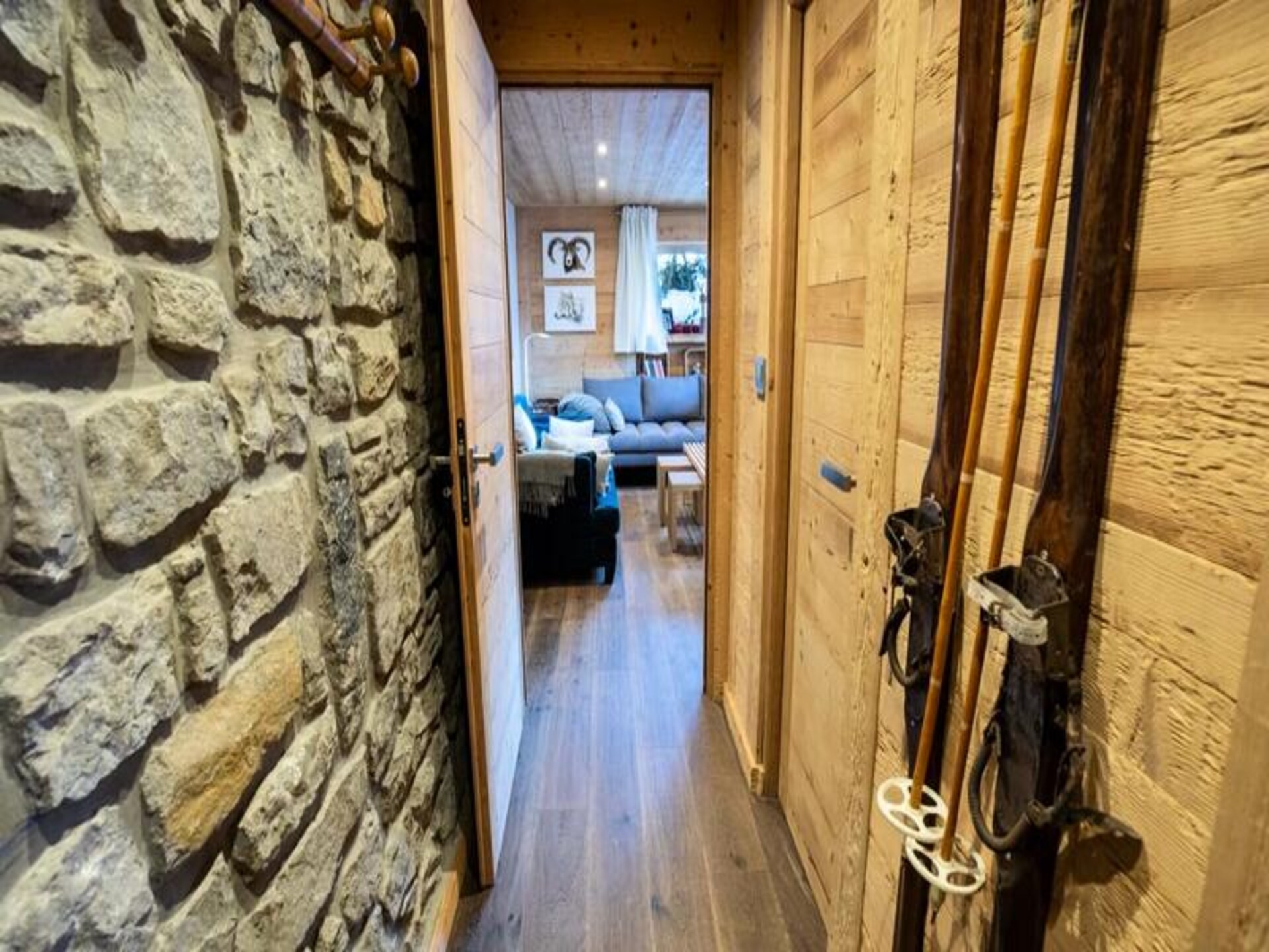 Chalet De L'ours Rdc: knus appartement op de begane grond, vlakbij de piste - foto 10