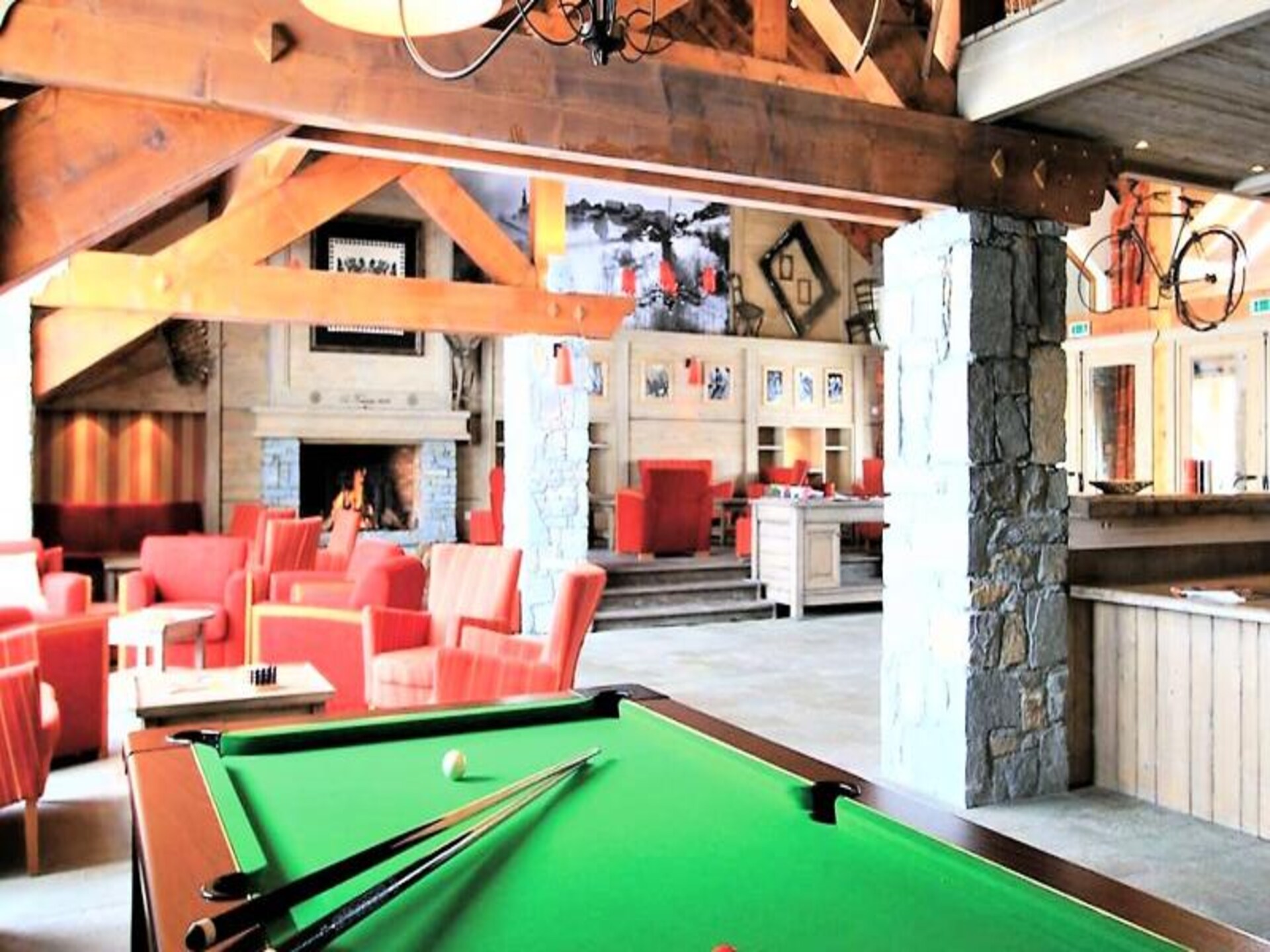 Appartement 6 pers. met zwembad & sauna vlakbij de pistes in La Toussuire - foto 2