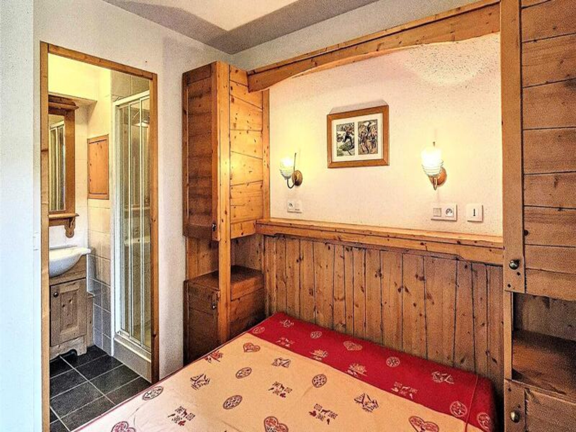 Appartement 6 pers. met zwembad & sauna vlakbij de pistes in La Toussuire - foto 14