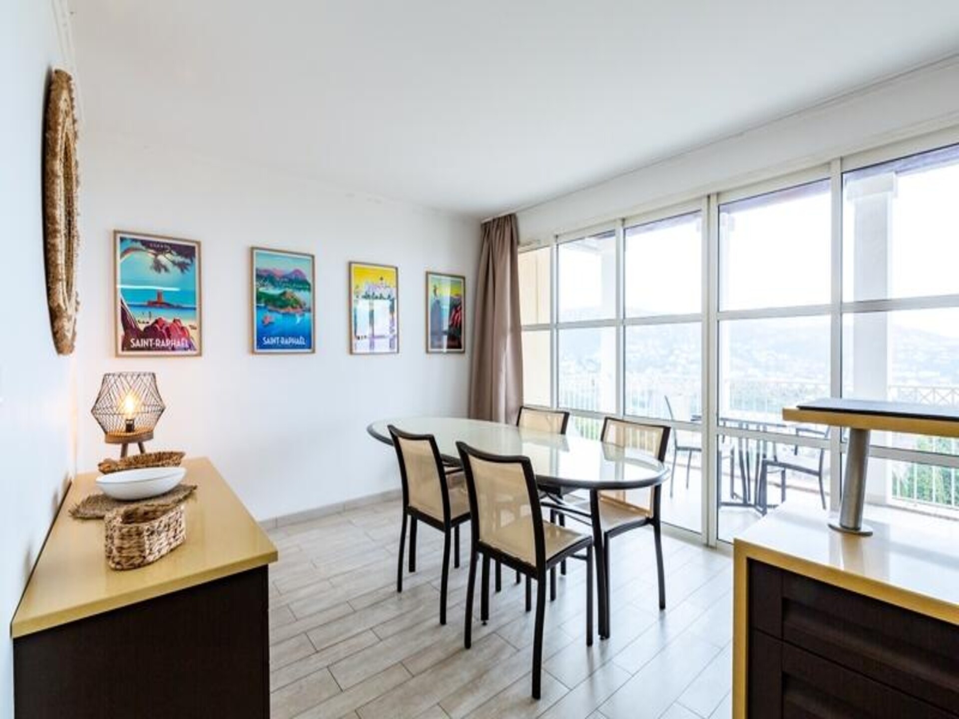 Zonovergoten appartement op de Rivièra met panoramisch zeezicht voor 8 personen - foto 15