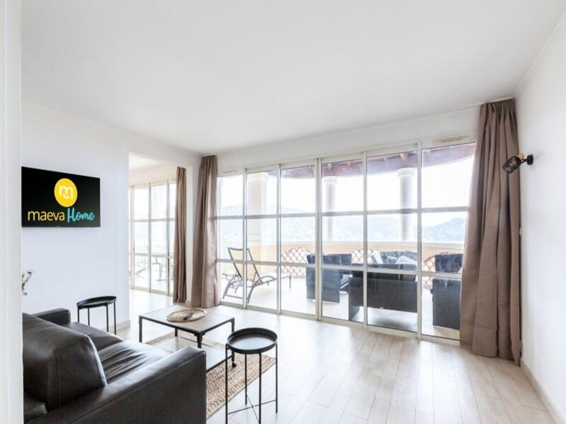 Zonovergoten appartement op de Rivièra met panoramisch zeezicht voor 8 personen - foto 16