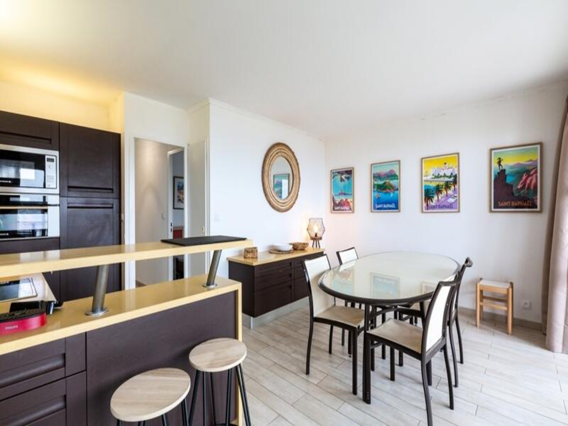 Zonovergoten appartement op de Rivièra met panoramisch zeezicht voor 8 personen - foto 18
