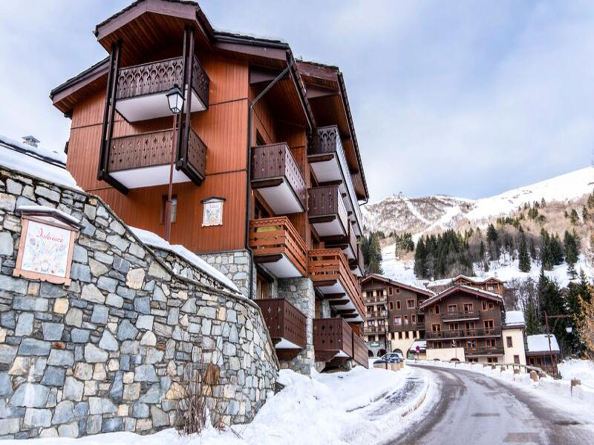 Knusse studio voor 4 aan de voet van de skipistes in Valmorel - foto 2