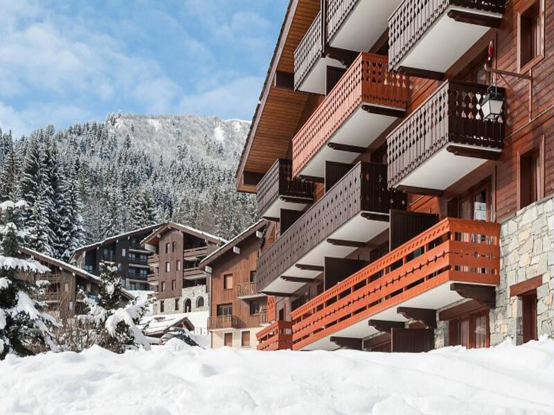 Knusse studio voor 4 aan de voet van de skipistes in Valmorel - foto 6