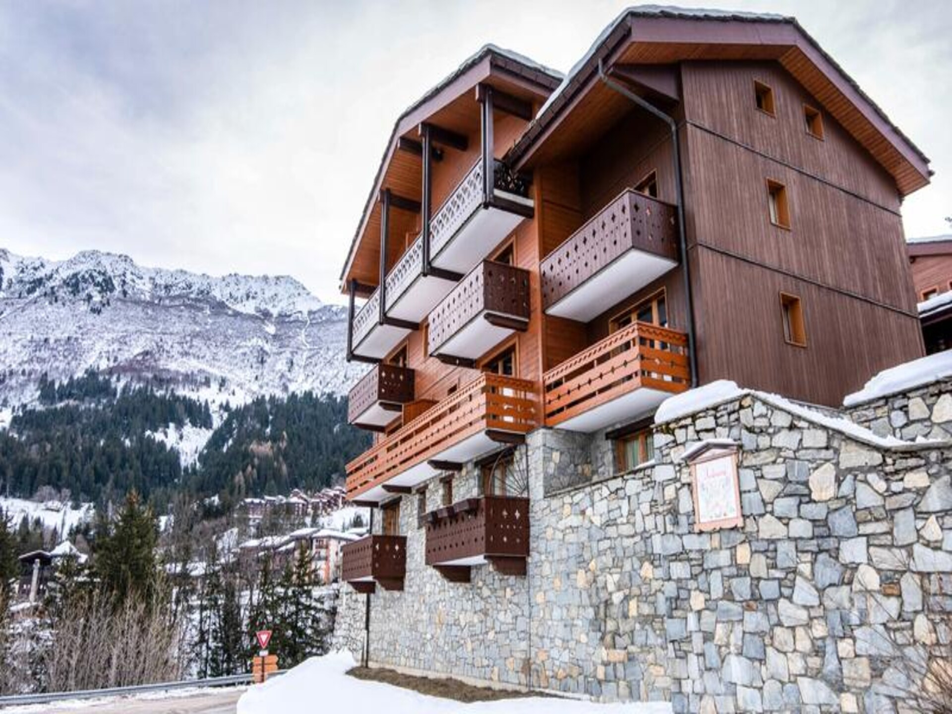 Knusse studio voor 4 aan de voet van de skipistes in Valmorel - foto 11