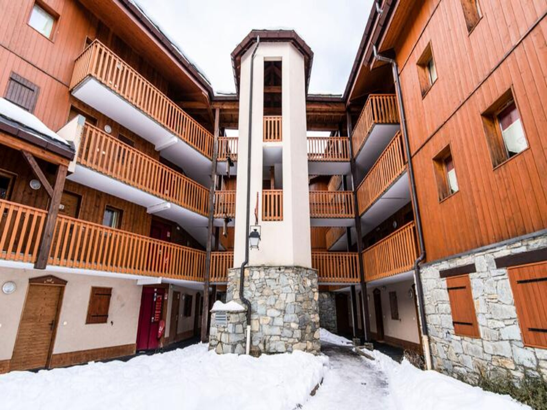 Knusse studio voor 4 aan de voet van de skipistes in Valmorel - foto 14
