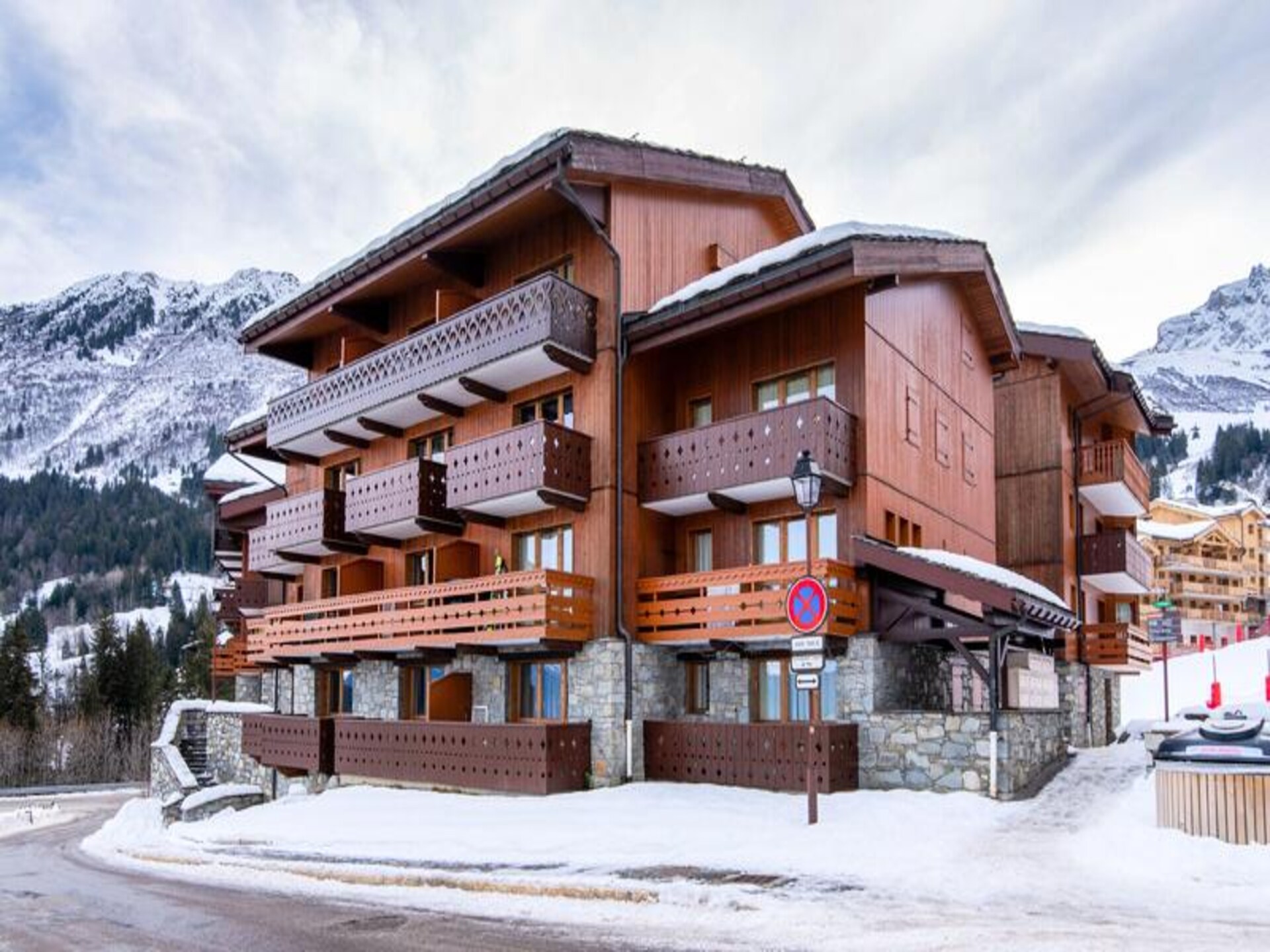 Knusse studio voor 4 aan de voet van de skipistes in Valmorel - foto 15