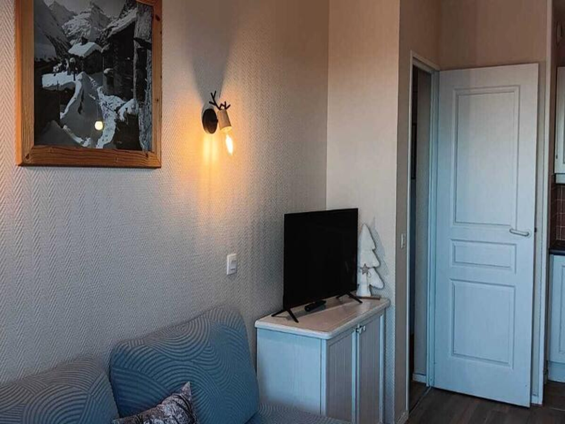 Appartement 5 pers. aan de piste in Valmeinier 1800 met balkon op het westen - foto 8