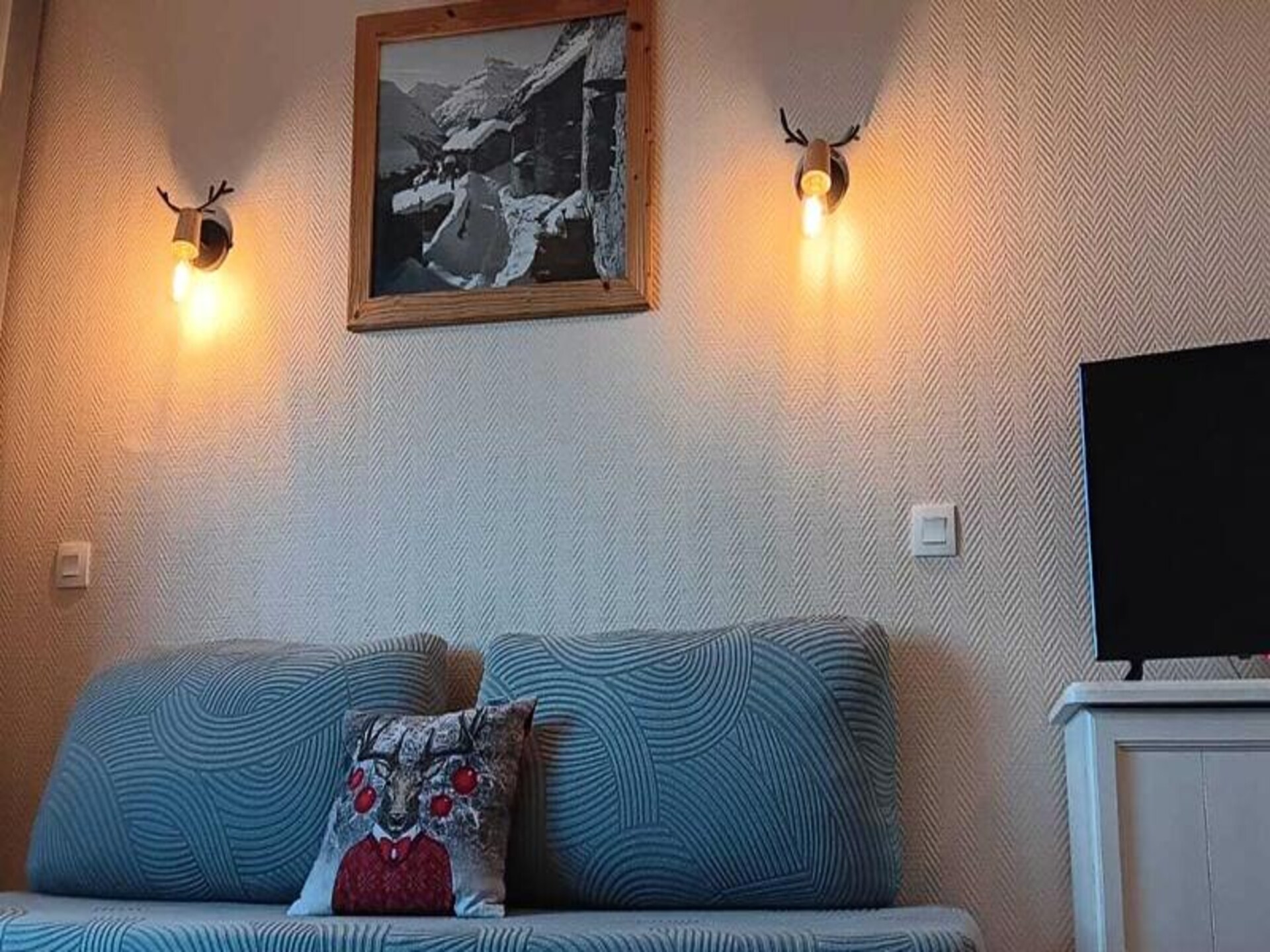 Appartement 5 pers. aan de piste in Valmeinier 1800 met balkon op het westen - foto 9