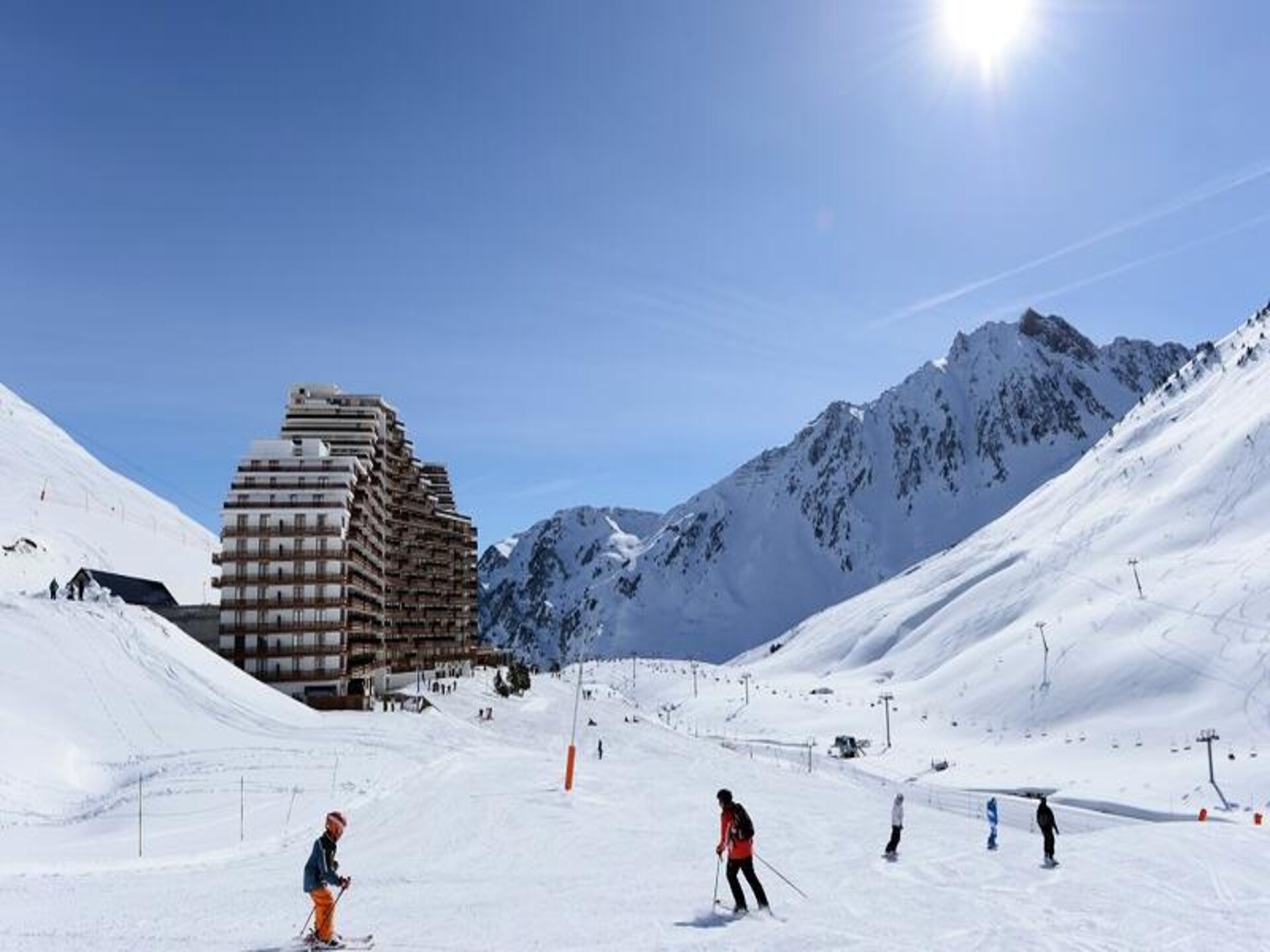 Appartement 6p met balkon, vlakbij de pistes in La Mongie - foto 7