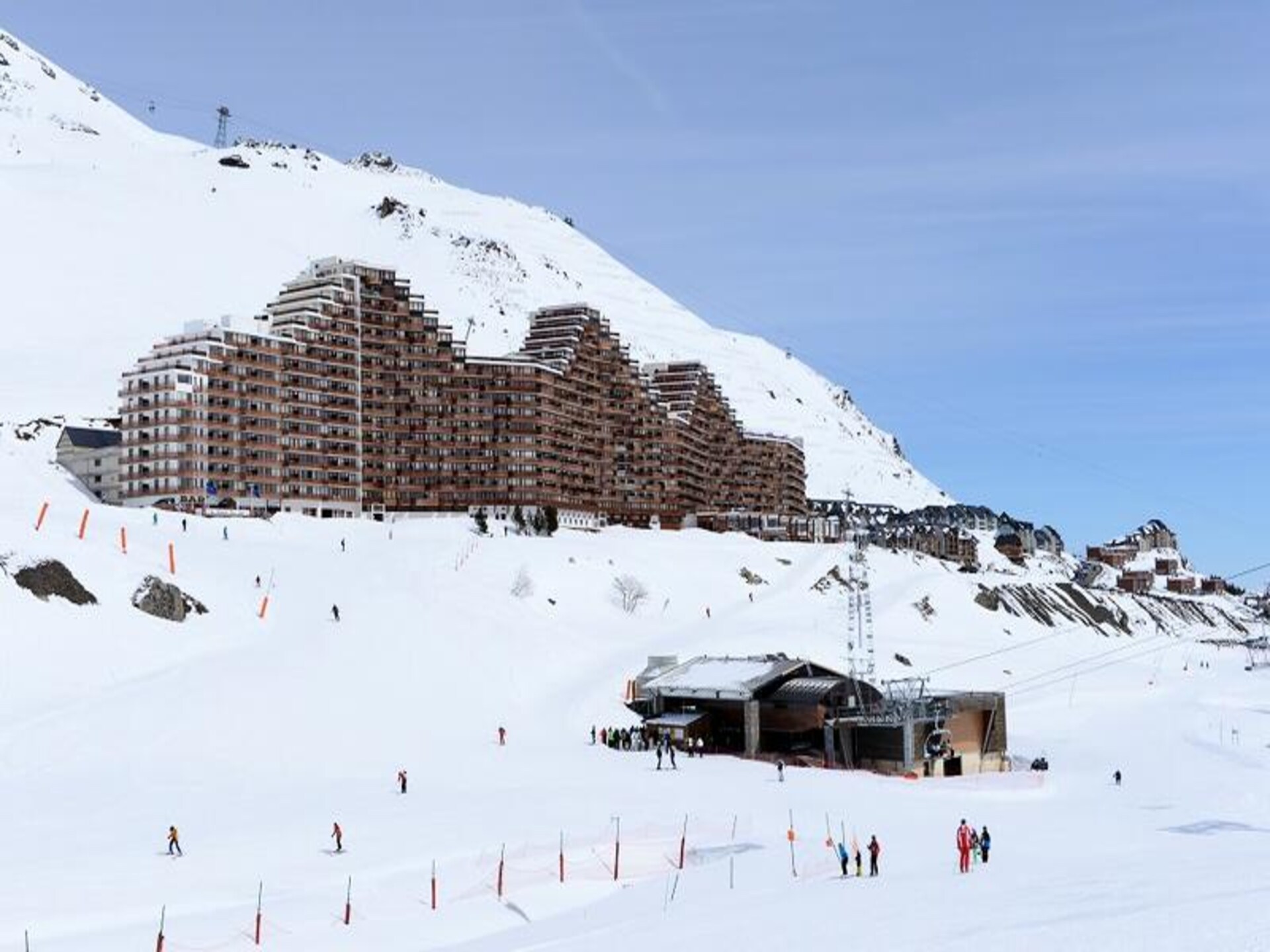 Appartement 6p met balkon, vlakbij de pistes in La Mongie - foto 10