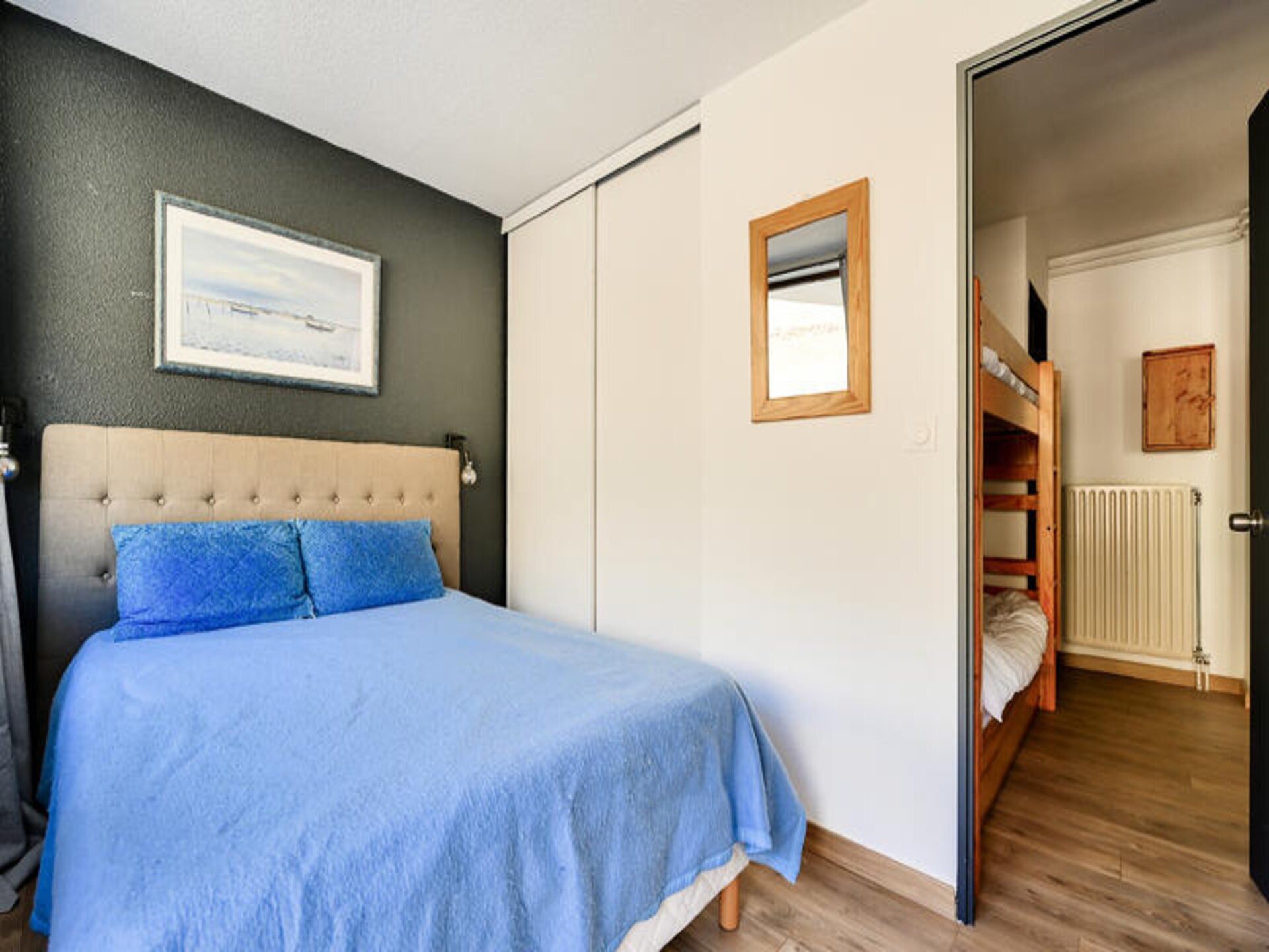 Appartement 6p met balkon, vlakbij de pistes in La Mongie - foto 23