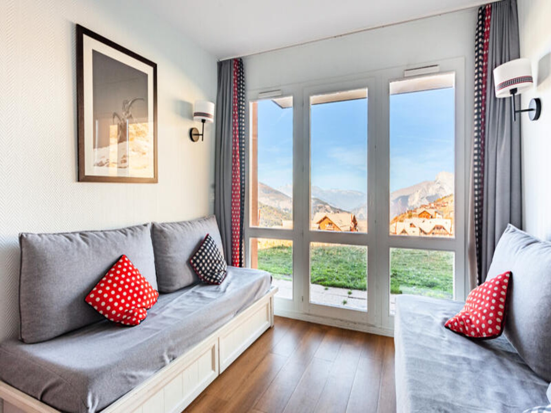 Appartement op de begane grond met directe piste-toegang en uitzicht op de Thabor - foto 6