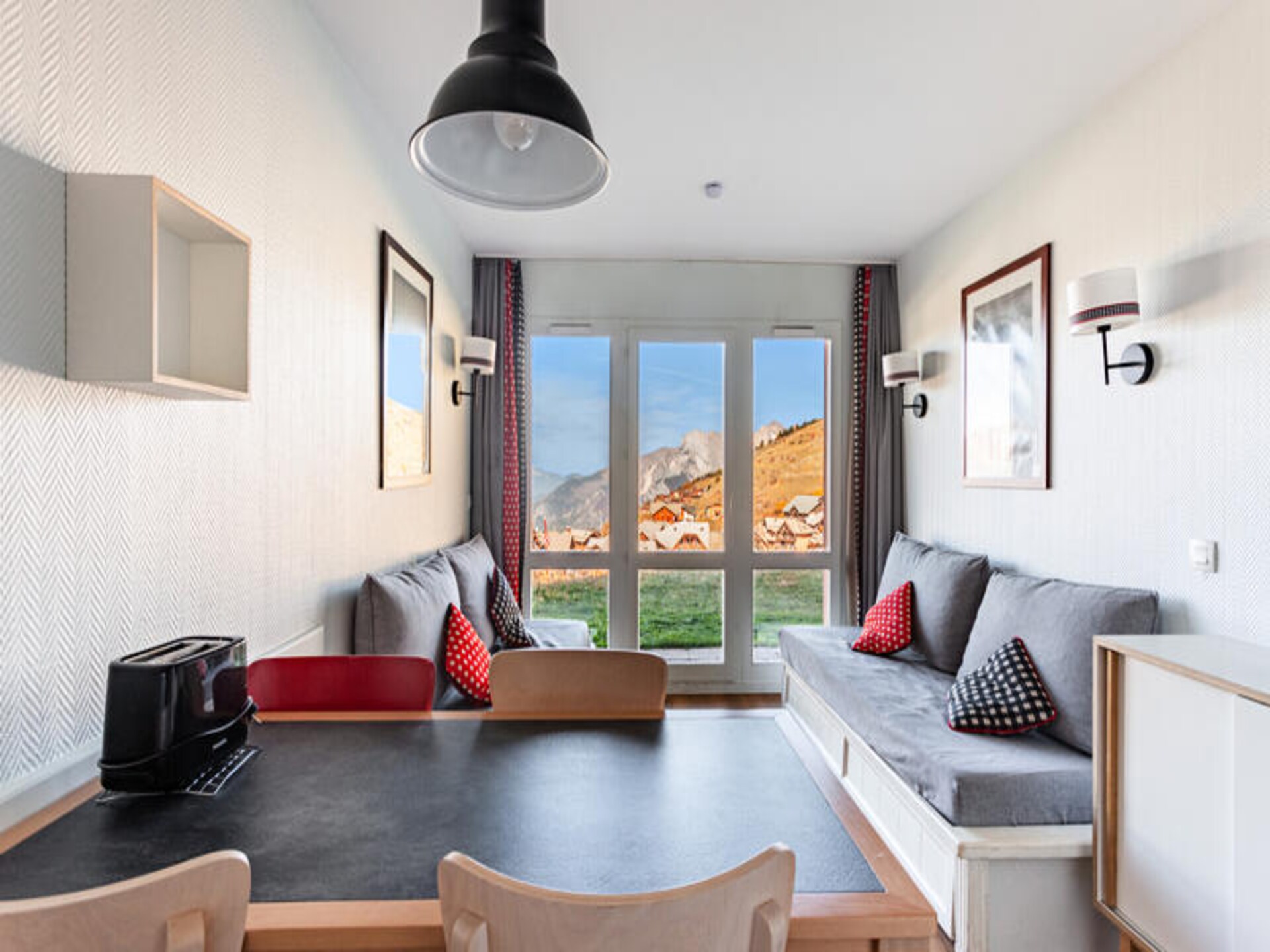 Appartement op de begane grond met directe piste-toegang en uitzicht op de Thabor - foto 7