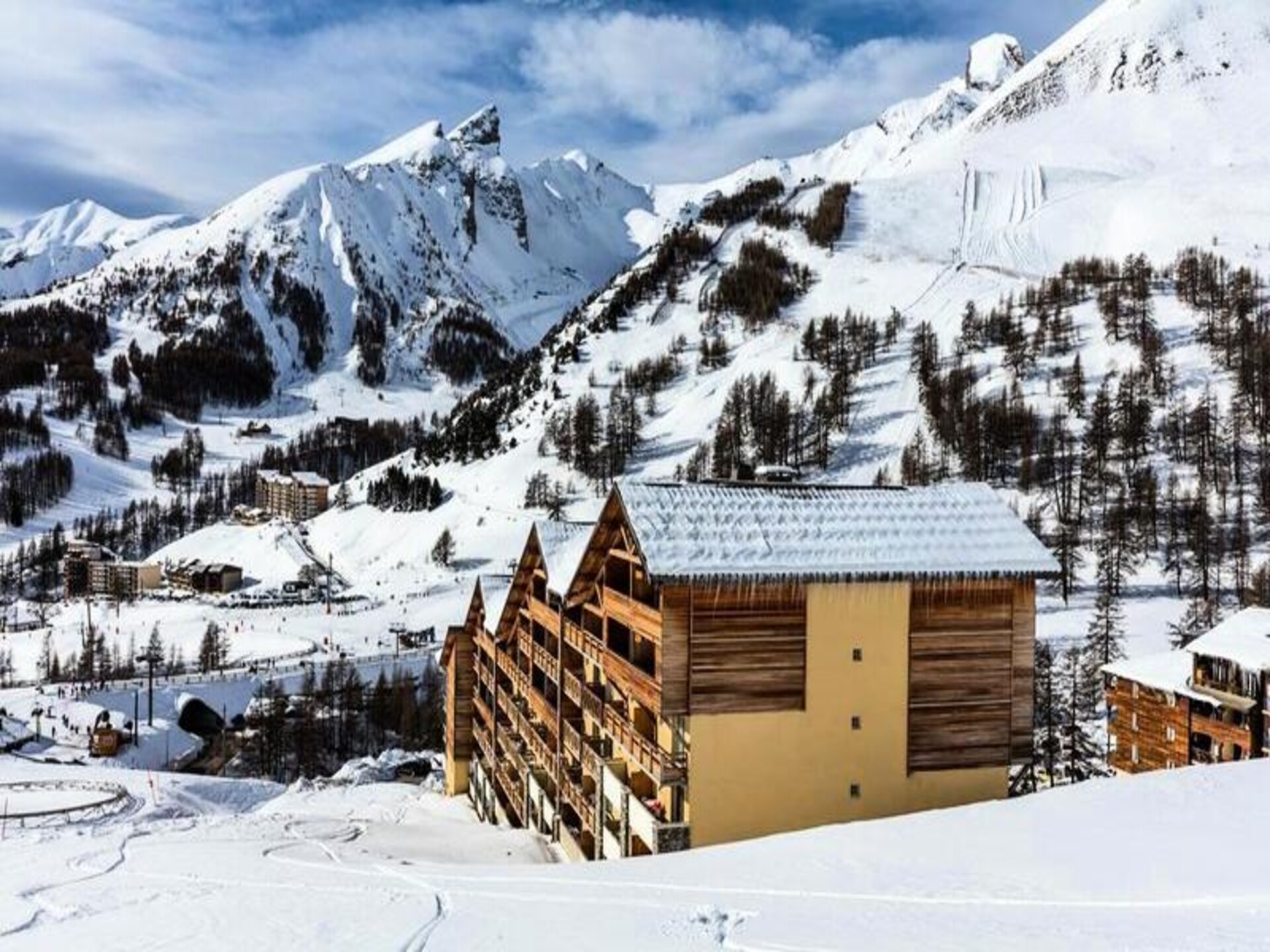 Appartement 6p aan de piste in La Foux d'Allos met zwembad en sauna - foto 7