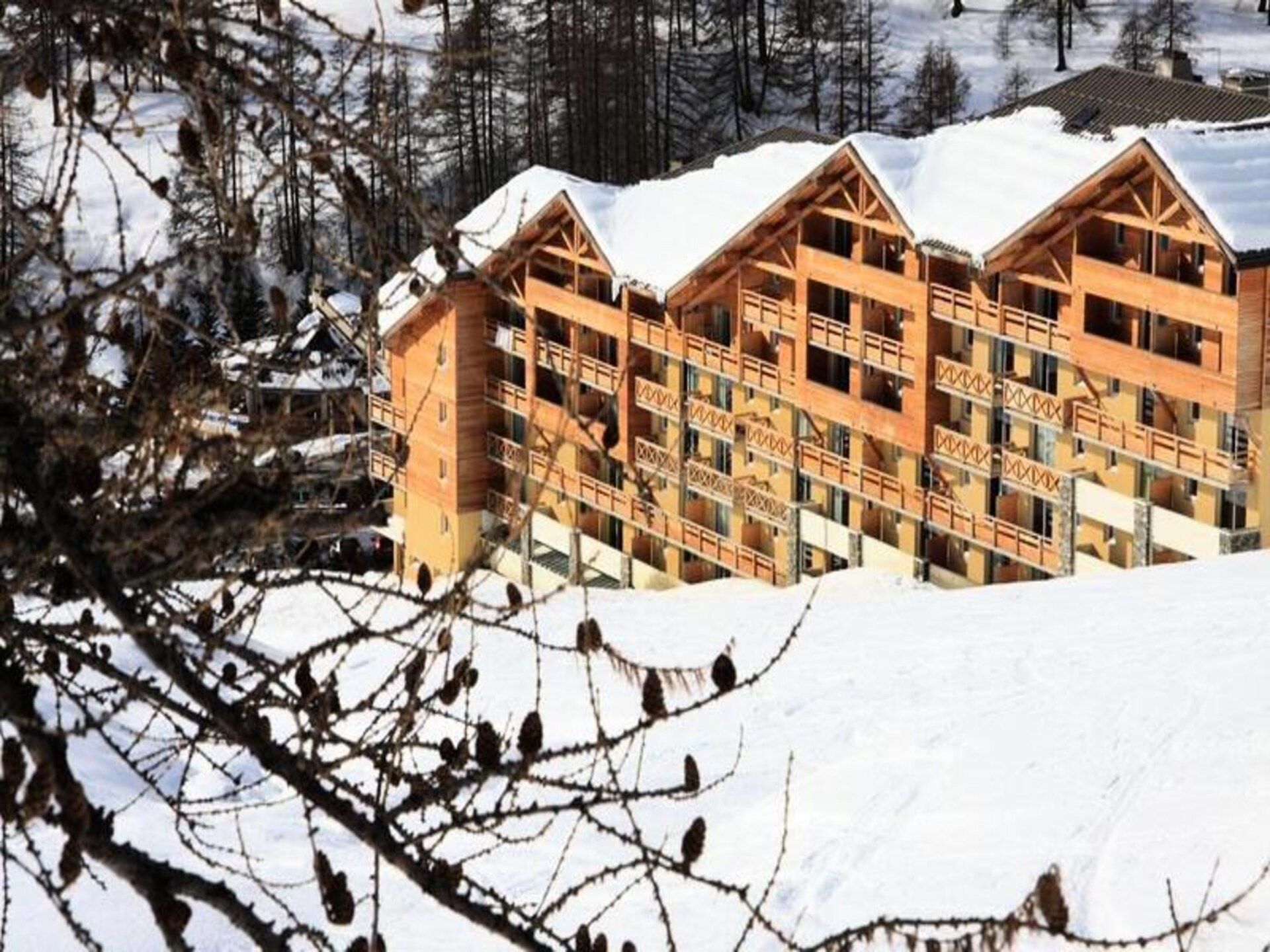 Appartement 6p aan de piste in La Foux d'Allos met zwembad en sauna - foto 8
