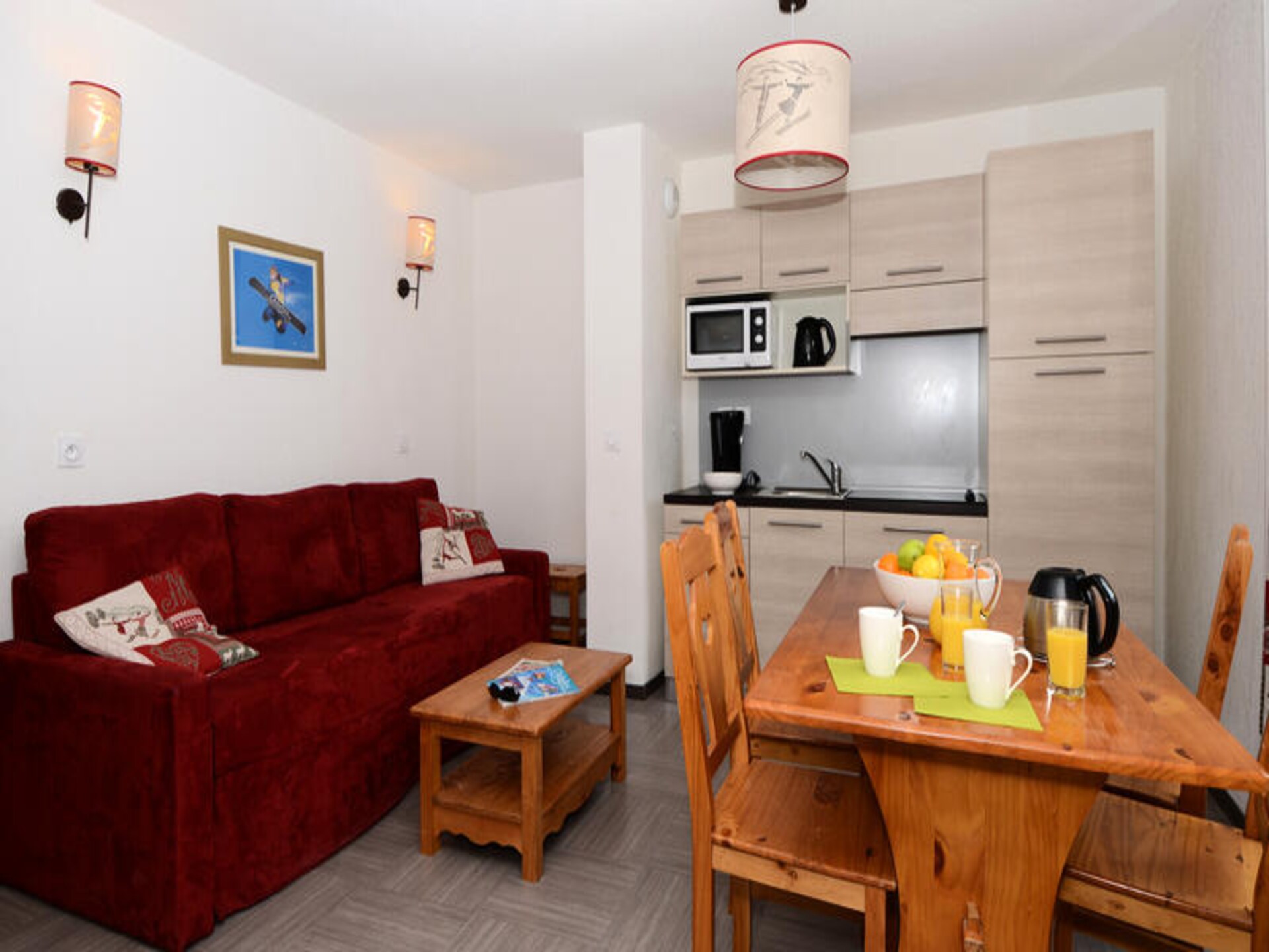 Appartement aan de piste in Vars met toegang tot zwembad en hamam - foto 5