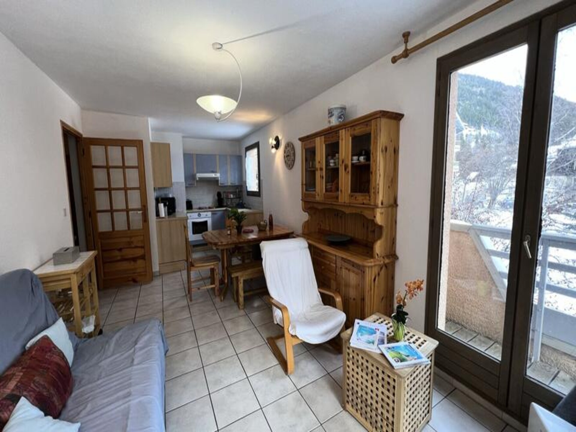 Rustiek appartement voor 8 aan de Alpenrivier, 300m van de Pontillas-lift - foto 5