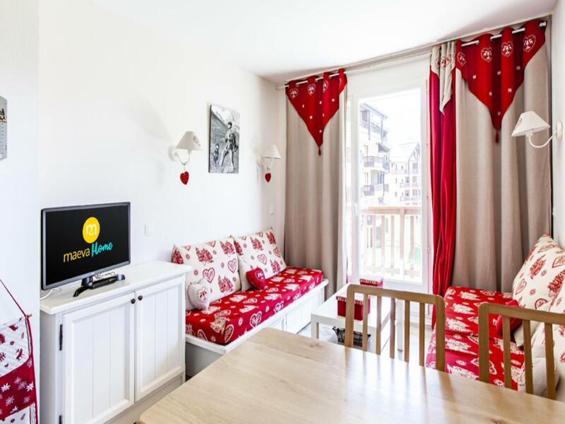 Knus appartement aan de piste in Valmeinier 1800 met zwembad en sauna - foto 9