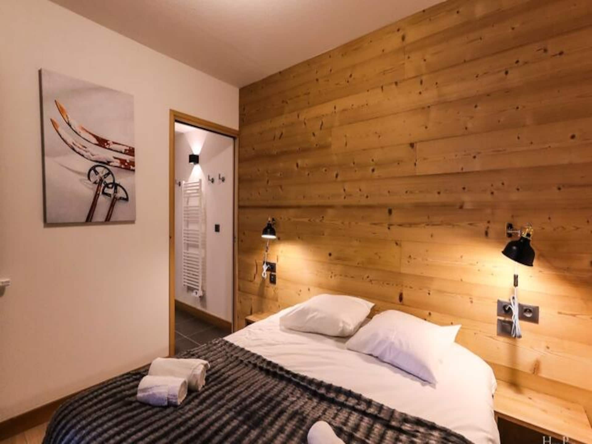Ruim appartement voor 8 personen met zwembad en uitzicht op de Mont Blanc - foto 11