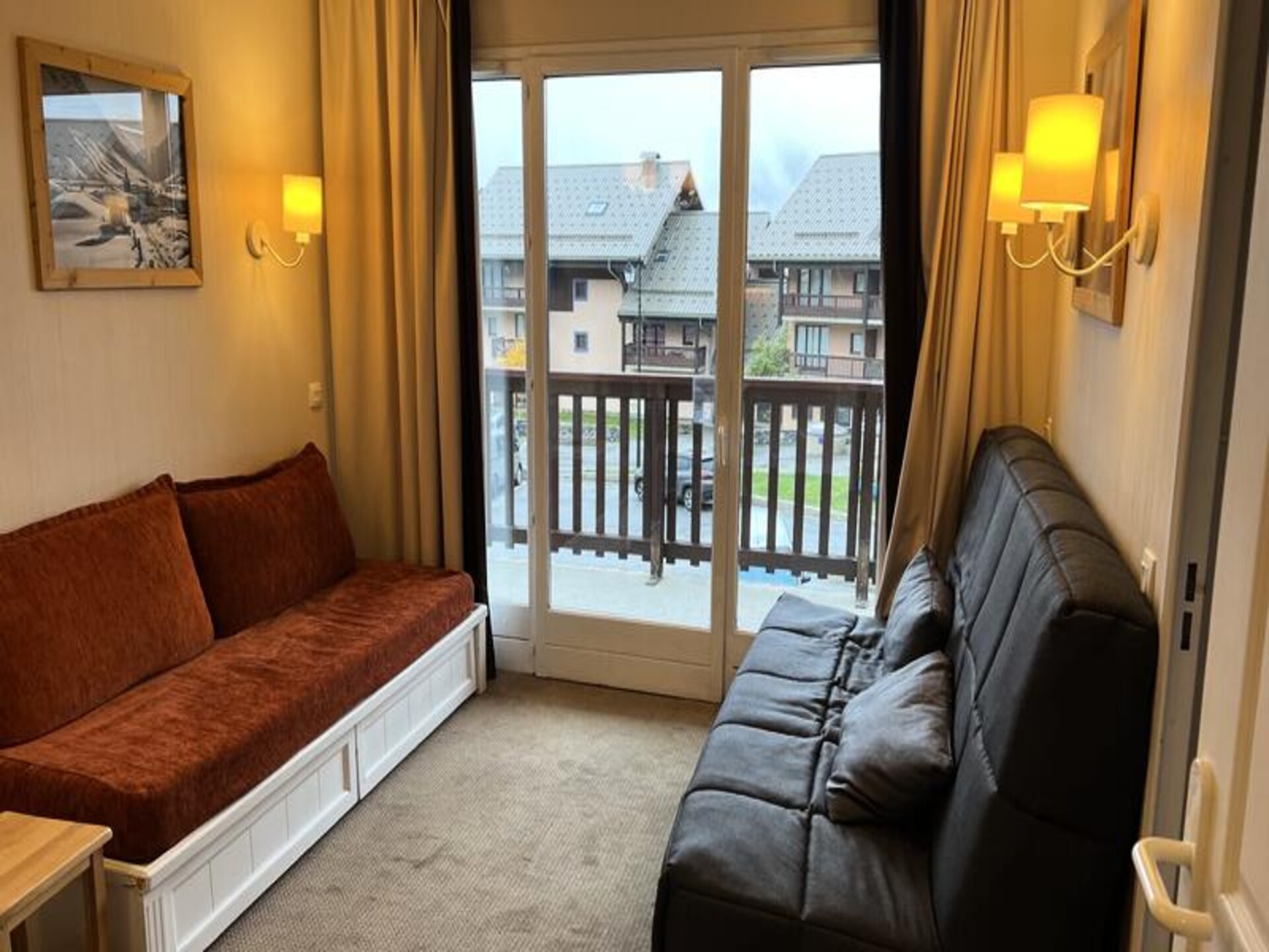 Appartement Valmeinier 1800 met directe piste, zwembad en zuidbalkon - foto 7