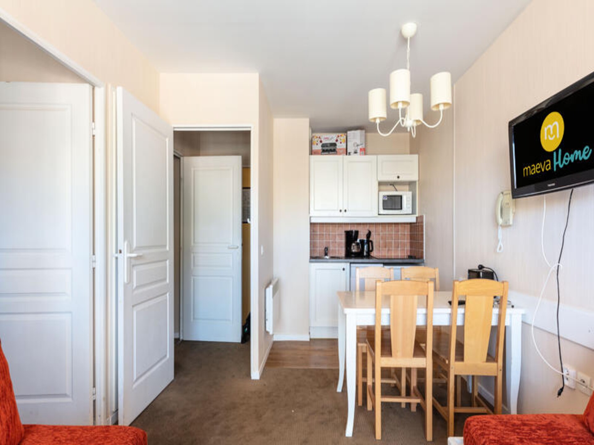 Appartement Valmeinier 1800 met directe piste, zwembad en zuidbalkon - foto 8
