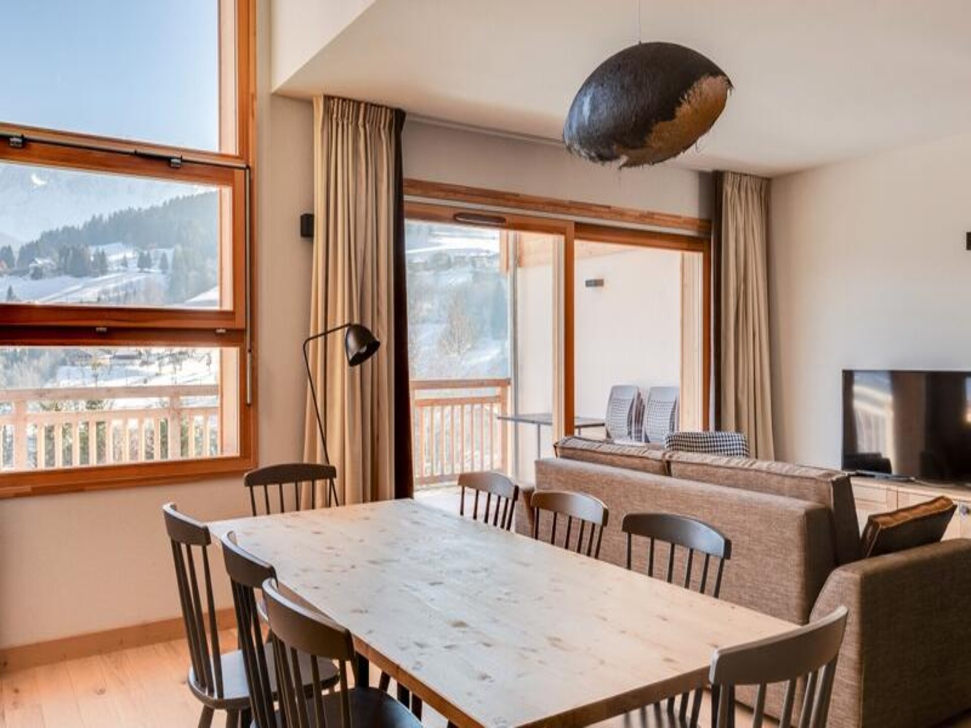 Ruim 10-persoons appartement in Combloux met uitzicht op de Mont Blanc - foto 9