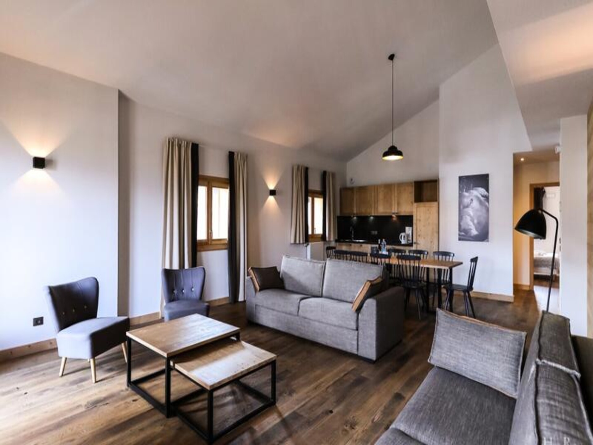 Ruim 10-persoons appartement in Combloux met uitzicht op de Mont Blanc - foto 11