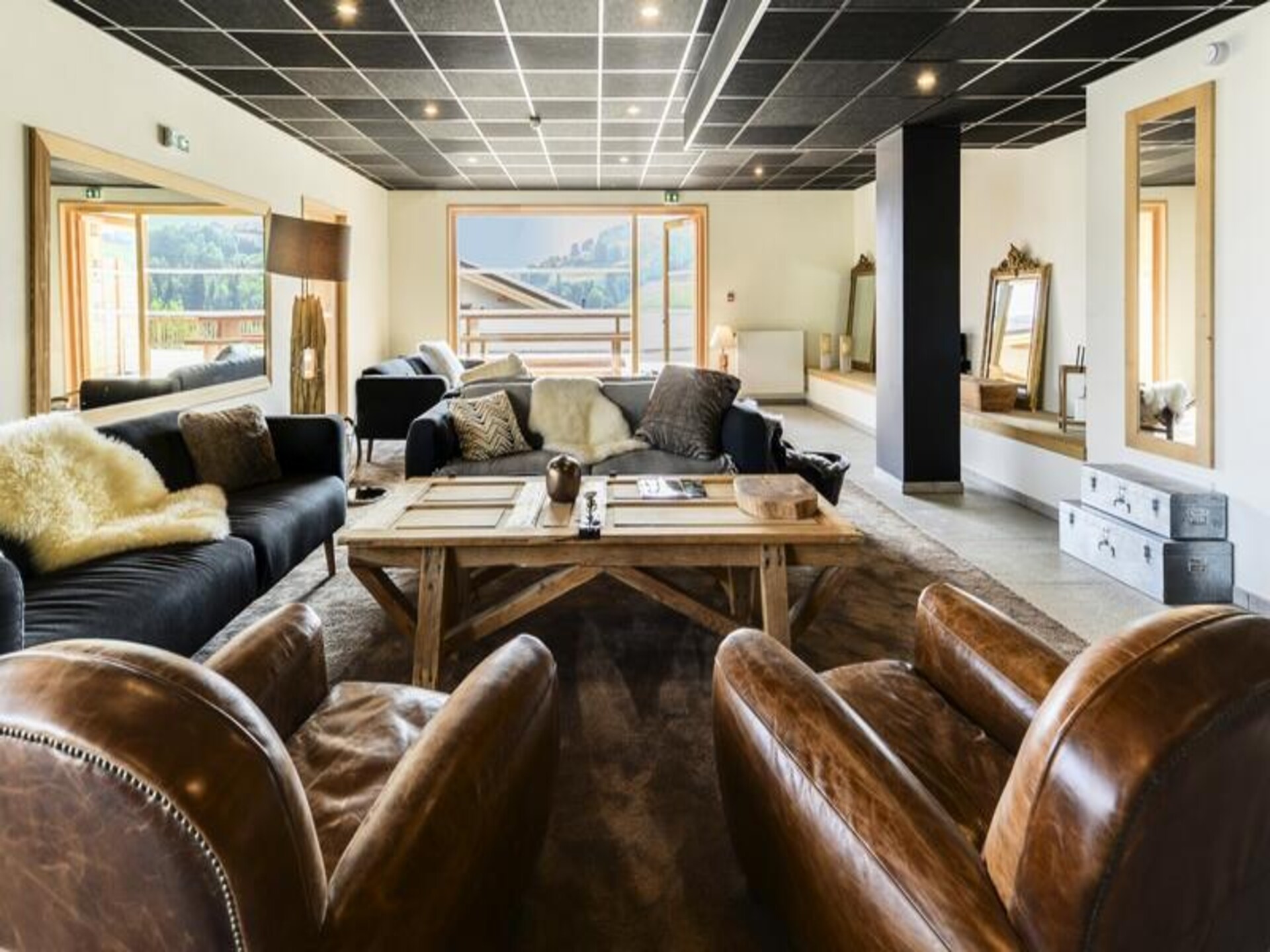 Luxe chalet voor 11 personen met uitzicht op de Mont Blanc in Combloux - foto 4