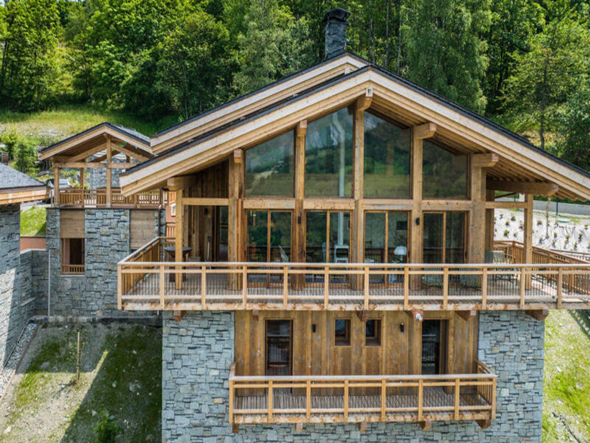 Chalet Caseblanche: 200m², sauna, 100m van de piste in Saint Martin - foto 2
