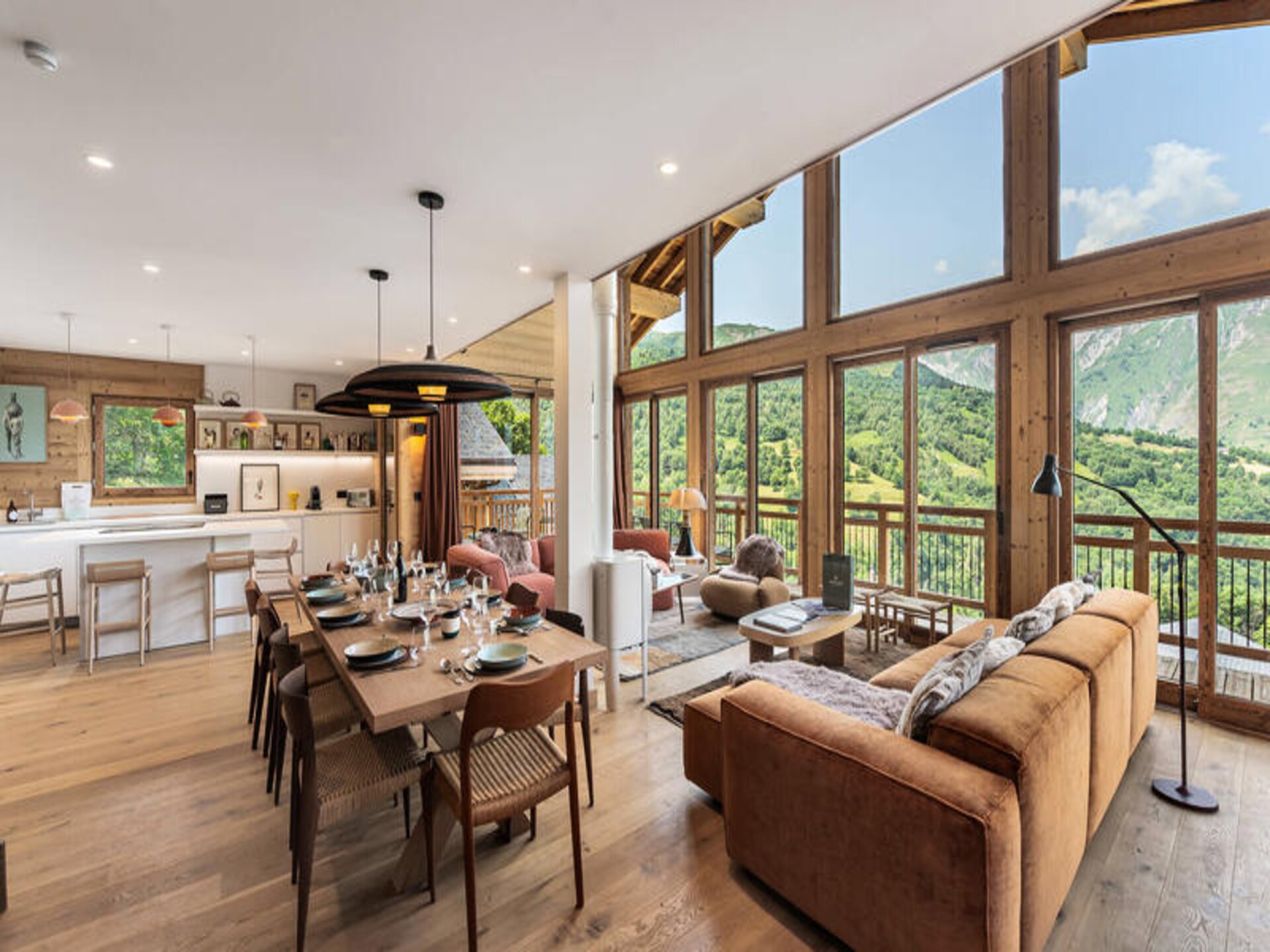 Chalet Caseblanche: 200m², sauna, 100m van de piste in Saint Martin - foto 4