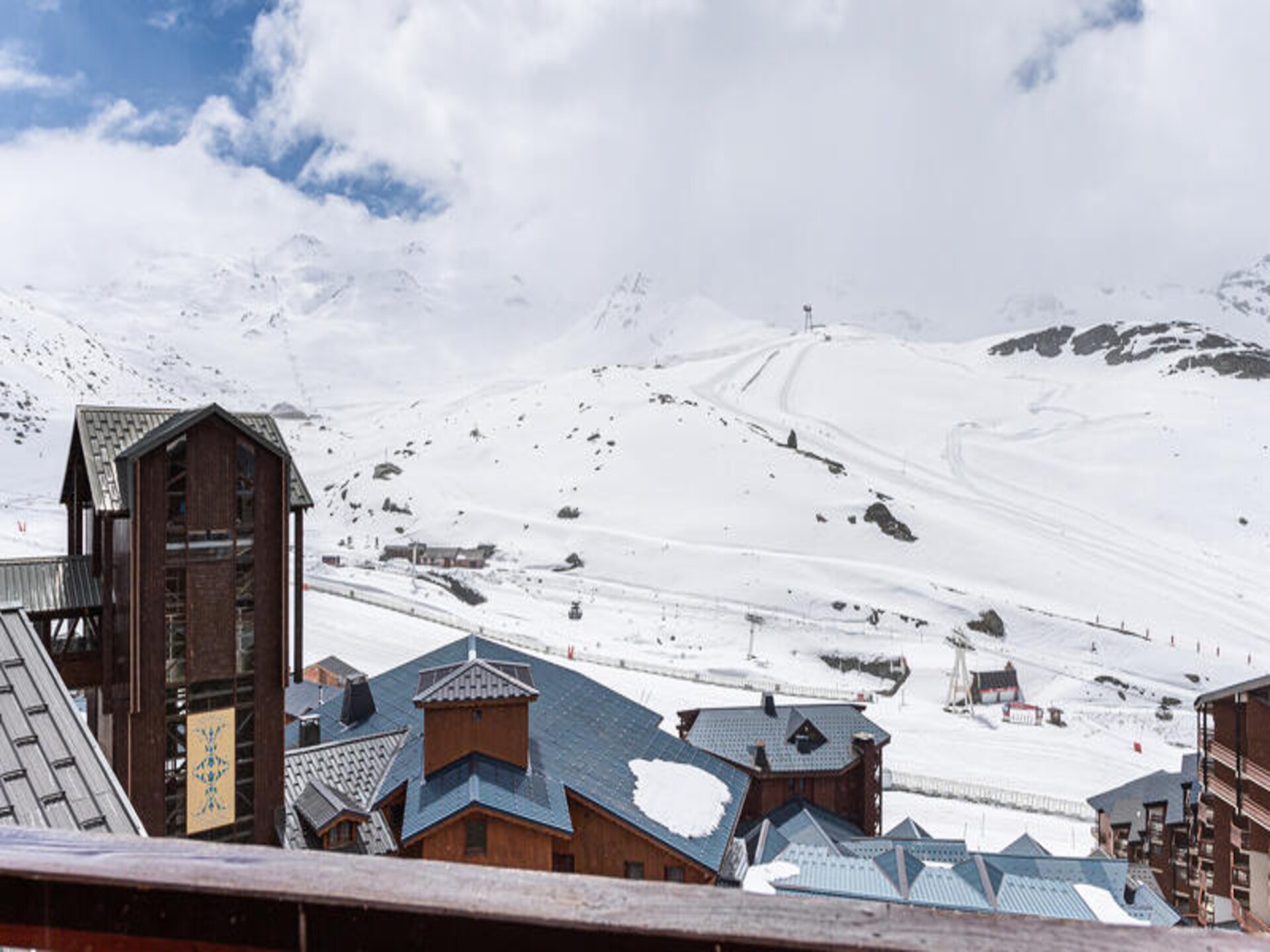 Duplexappartement op de piste in Val Thorens voor 6 personen - foto 14